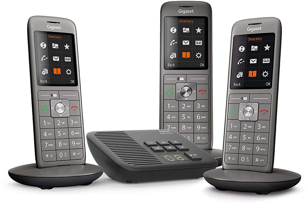 Téléphone sans fil SIEMENS GIGASET CL660A 400 contacts Gris GIGACL660A-TRIO