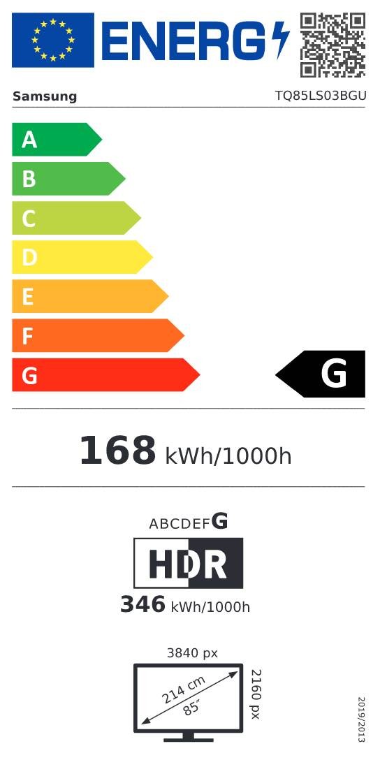TV QLED 4K 214 cm SAMSUNG - TQ85LS03BGU TV QLED 4K 214 cm SAMSUNG - TQ85LS03BGU