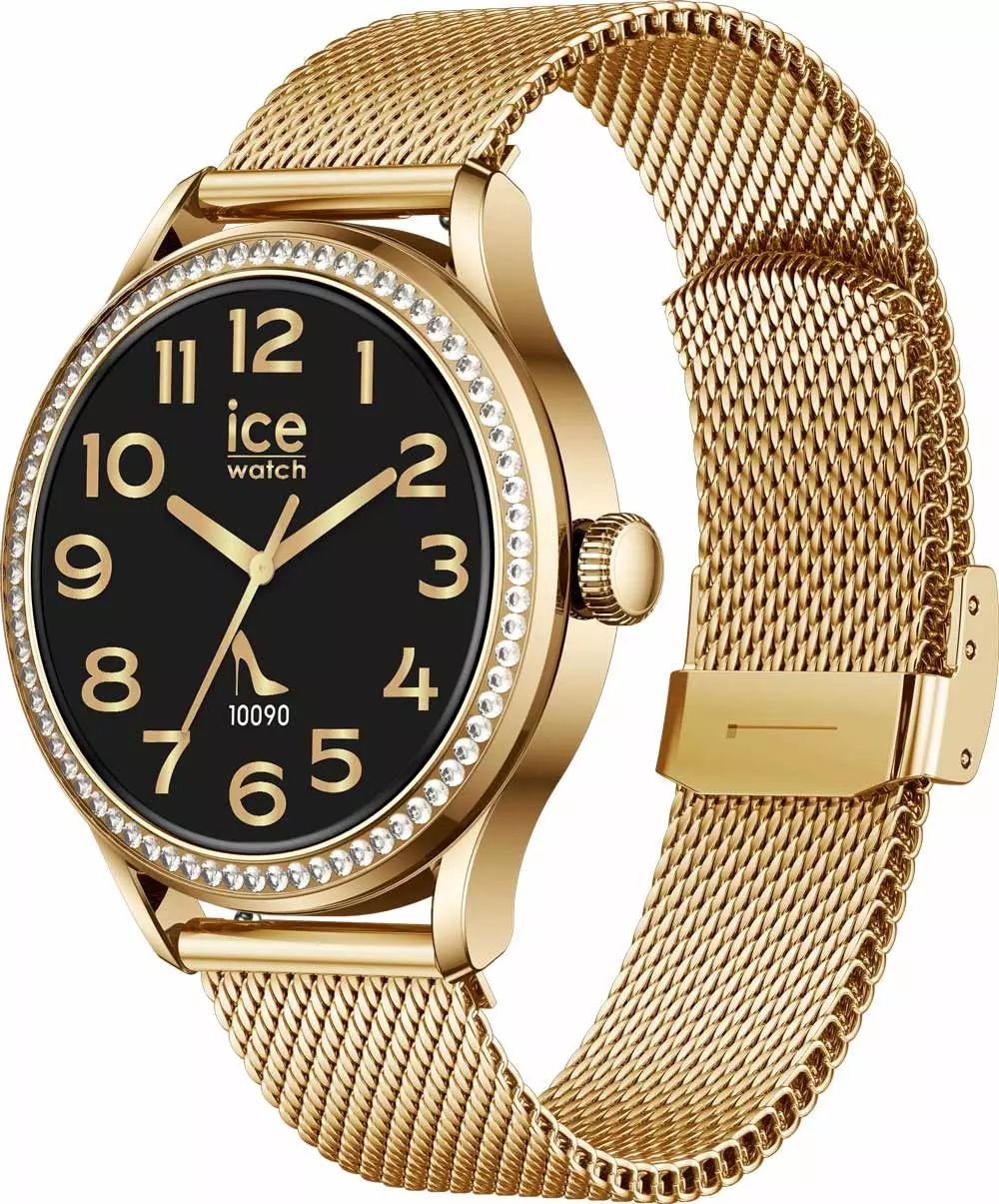 Montre connectée ICE WATCH Ice Smart St 2.0 39mm Bluetooth Or - SMARTST2GOLDMILANESE