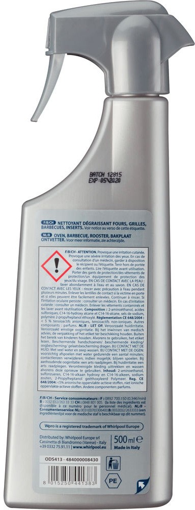 Produit nettoyage four WPRO  - ODS413/2