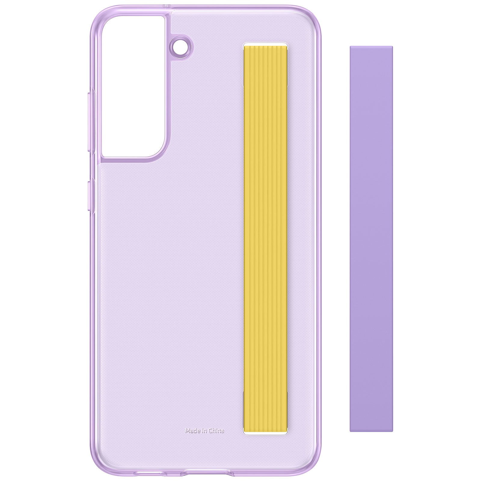 Coque smartphone BIGBEN Galaxy S21 FE silicone Lavande - EF-XG990CV