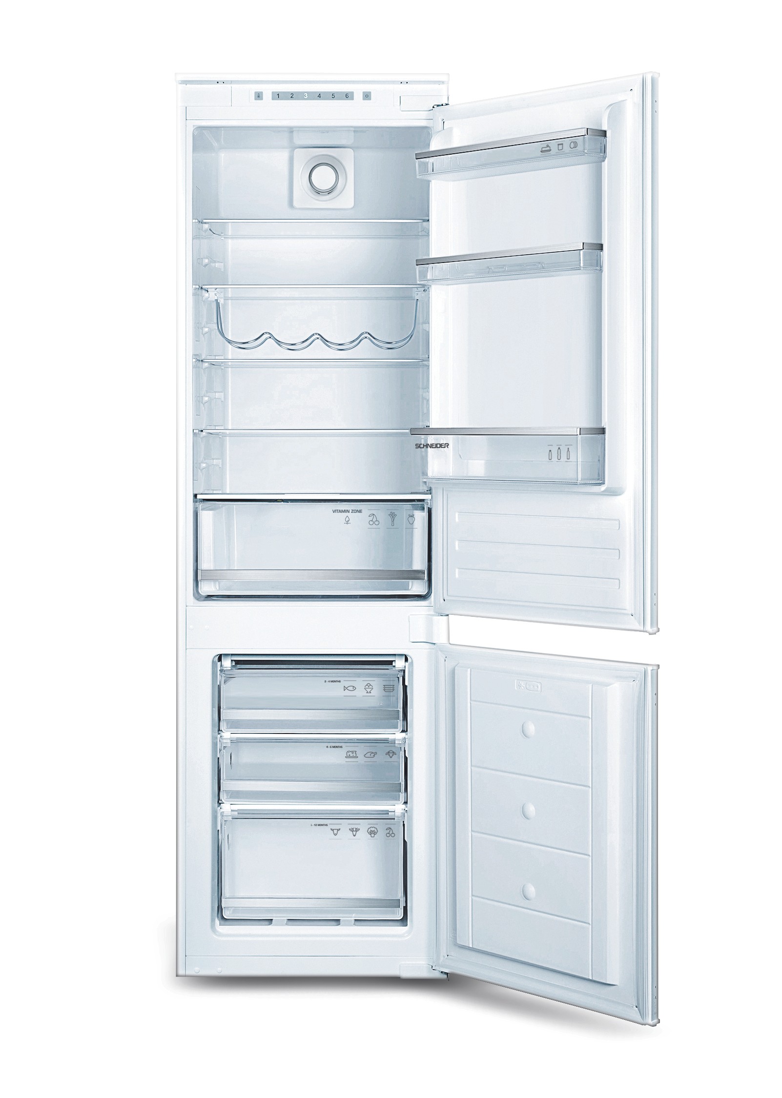 SCHNEIDER Réfrigérateur congélateur encastrable   SCRC771ABS