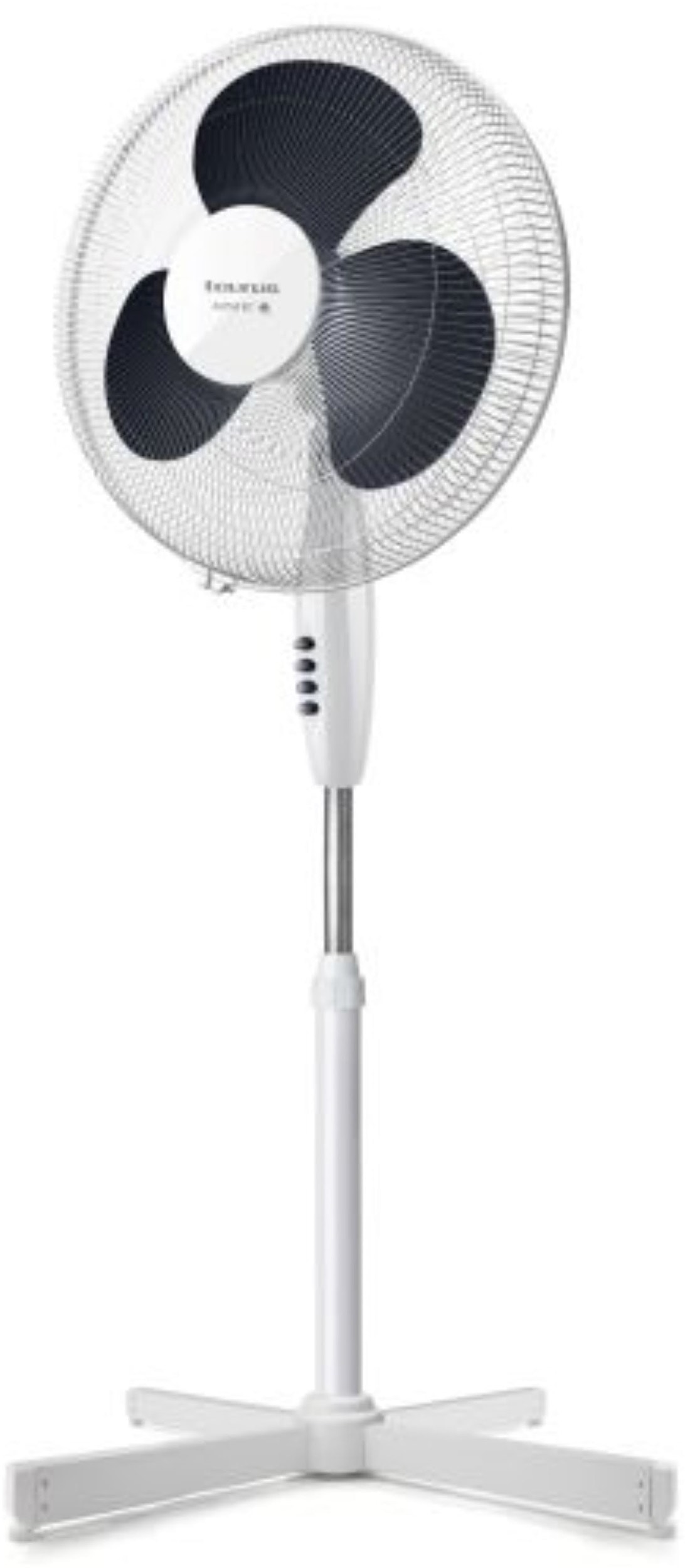 Ventilateur sur pied TAURUS 40 cm Silencieux Blanc GRECO16C