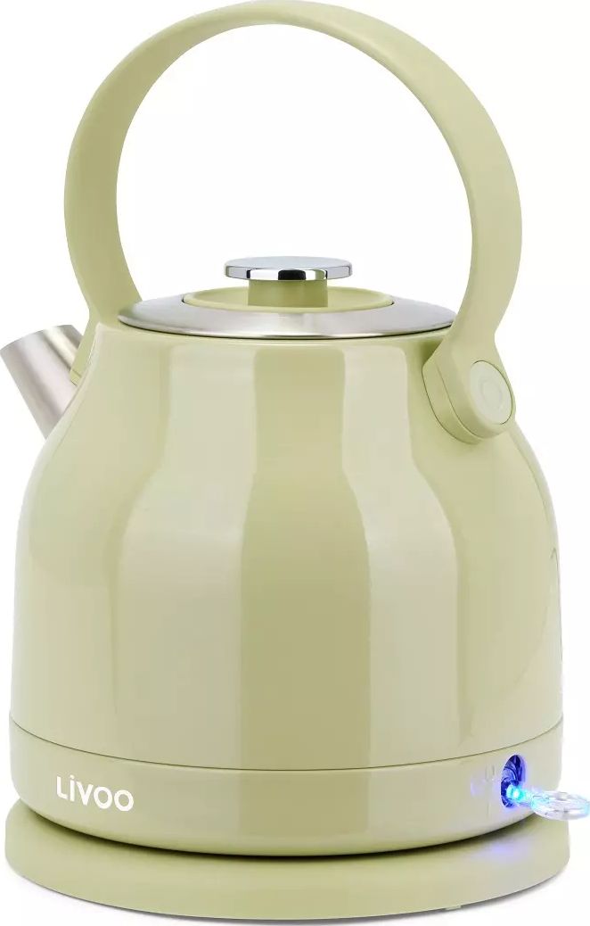 Bouilloire LIVOO Rétro 1.5L 2200W Matcha DOD202M