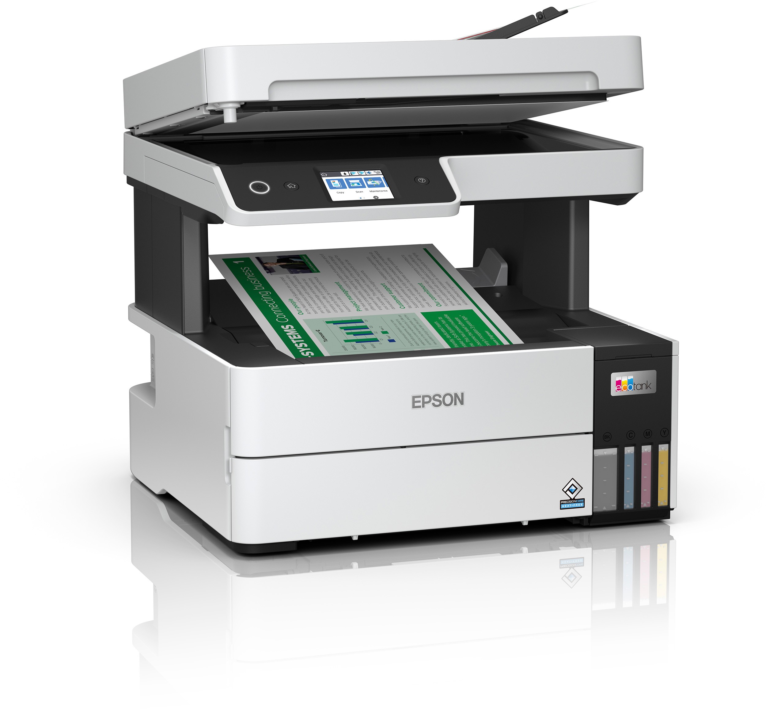Imprimante multifonction réservoir d'encre EPSON EcoTank ET-5150 Blanc - ECOTANK-ET-5150