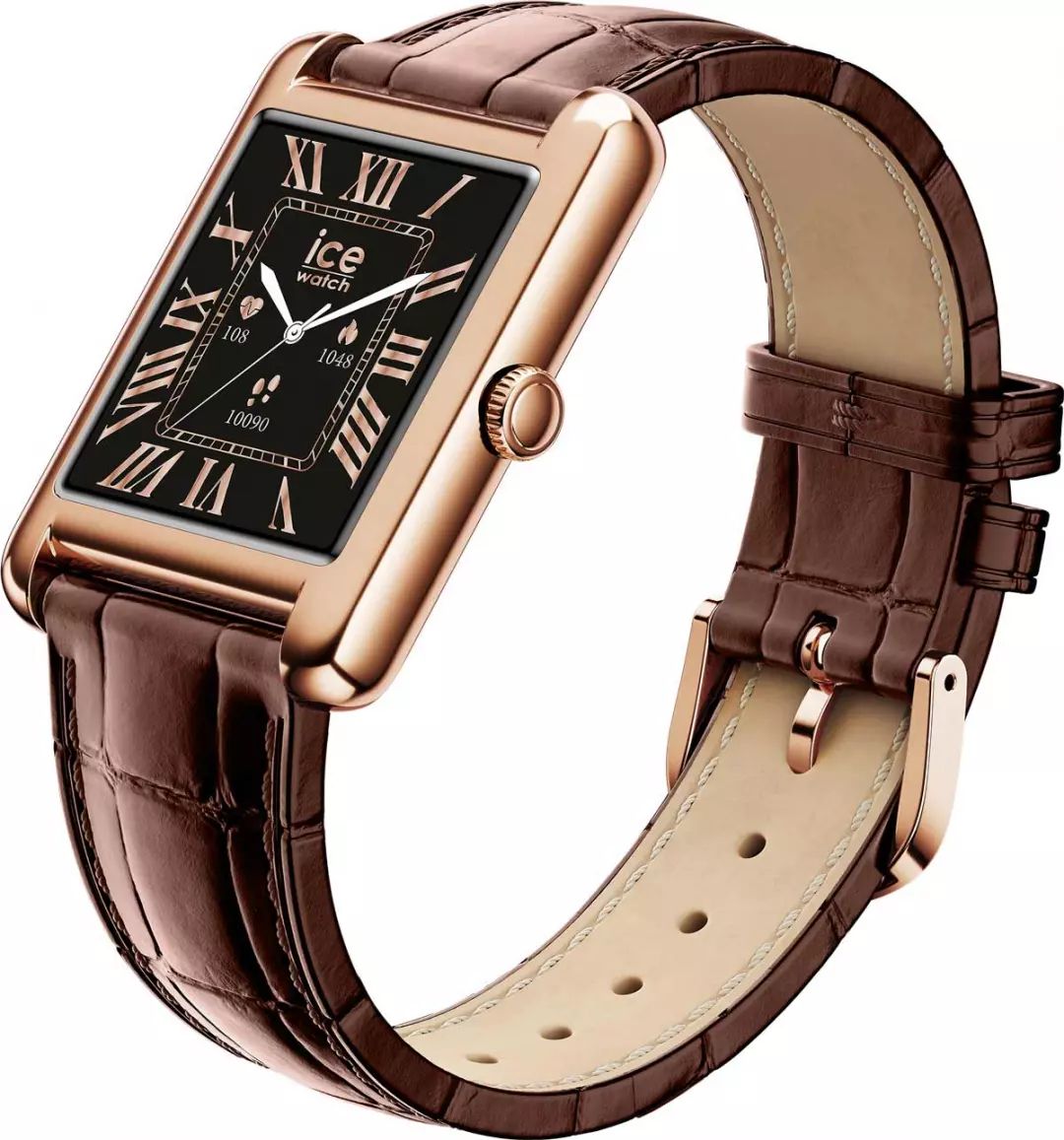 Montre connectée ICE WATCH Ice Smart Tks 2.0 32mm Bluetooth Marron - SMARTTK2ROSEGBNCROCO