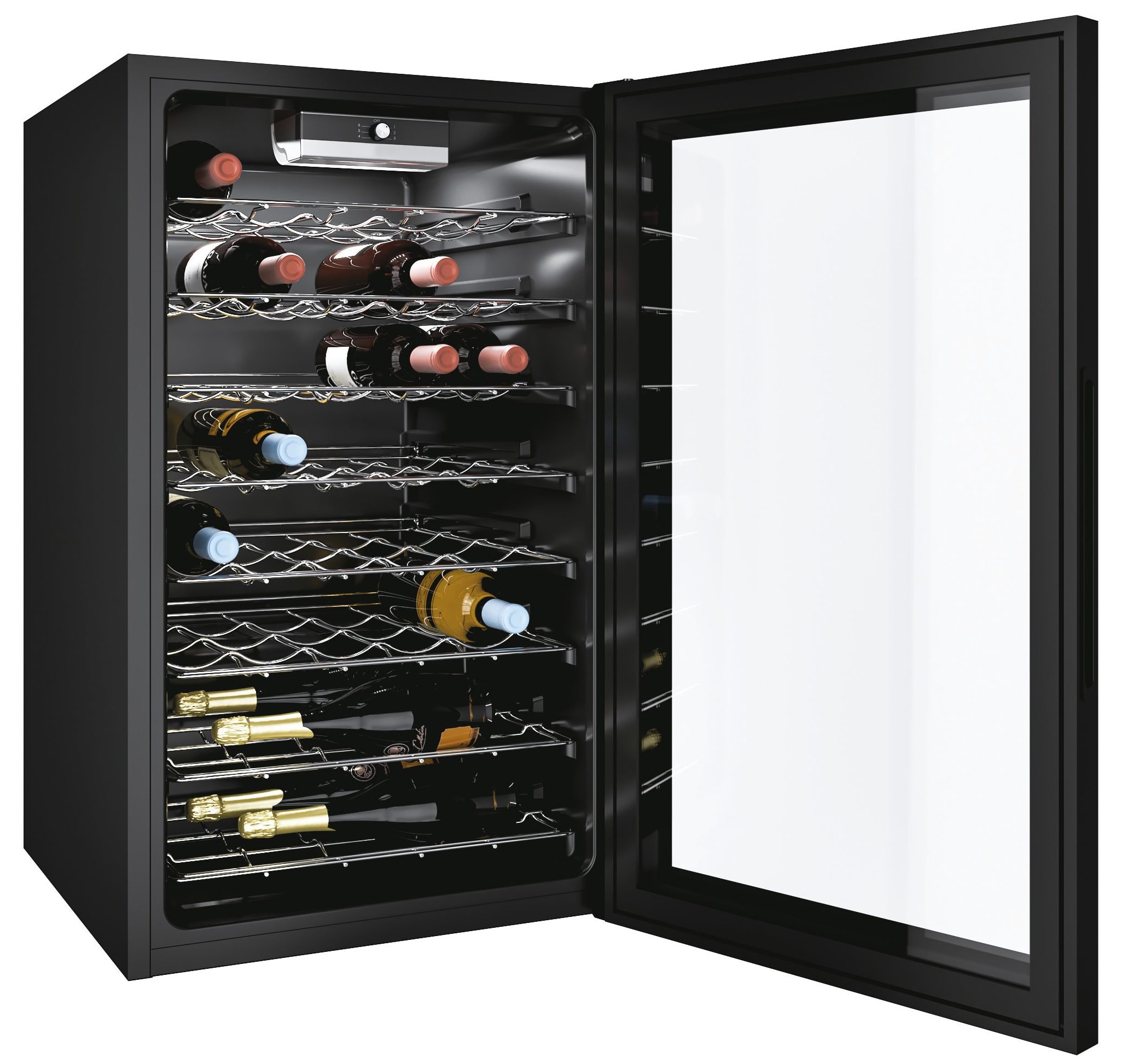 Cave à vin de service CANDY 41 bouteilles Noir CWC150EM/NF