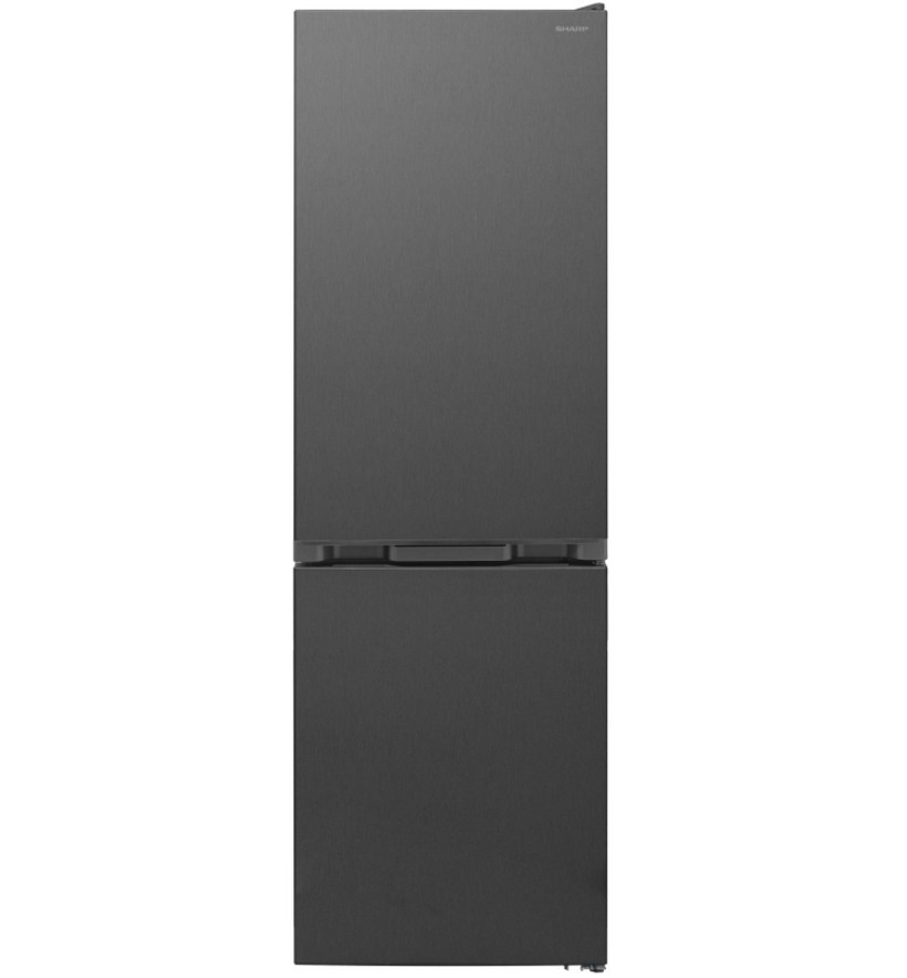 SHARP Réfrigérateur congélateur bas Advanced No Frost 295L Inox  SJBA09DMXLF