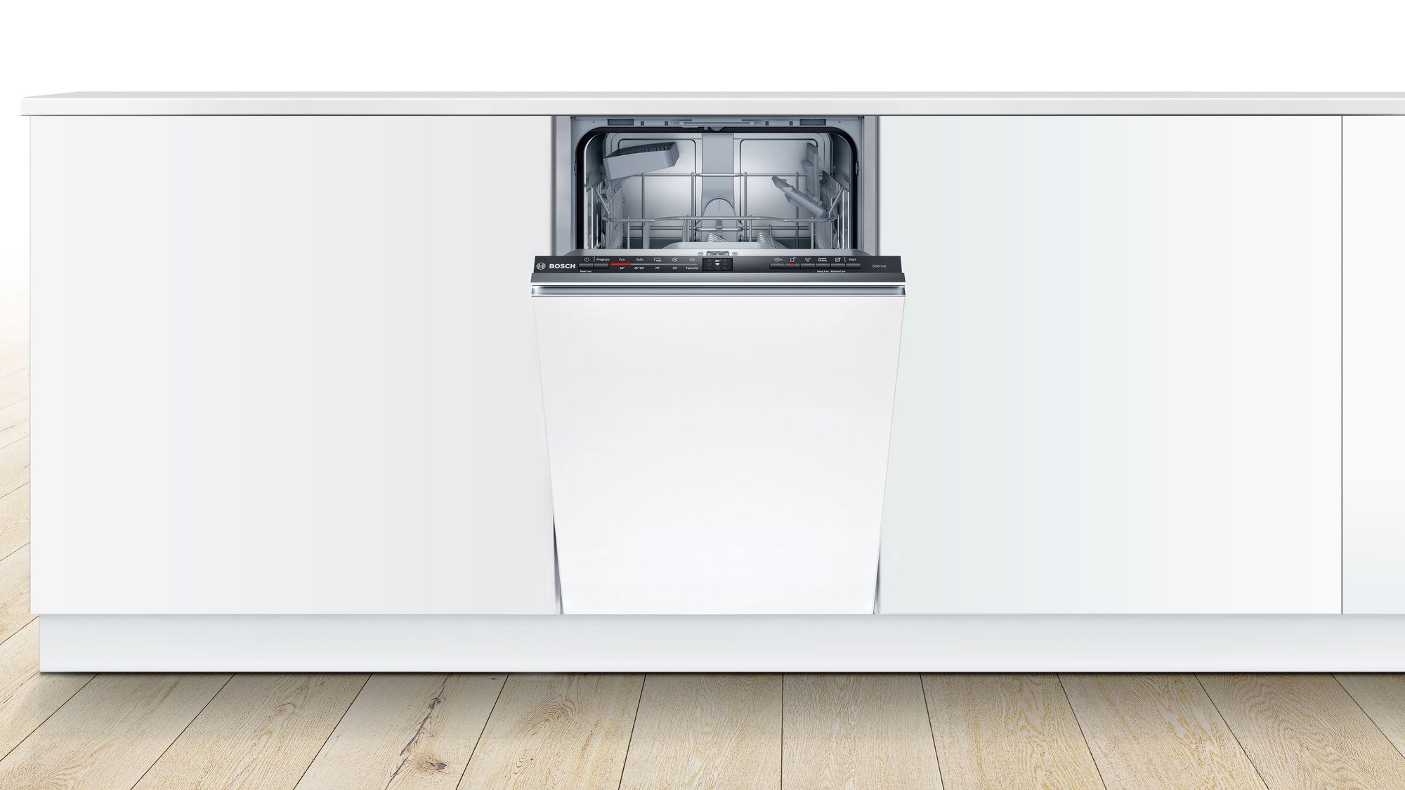 Lave vaisselle tout integrable 45 cm BOSCH Série 2 Home Connect 9 couverts - SPV2IKX10E Lave vaisselle tout integrable 45 cm BOSCH Série 2 Home Connect 9 couverts - SPV2IKX10E