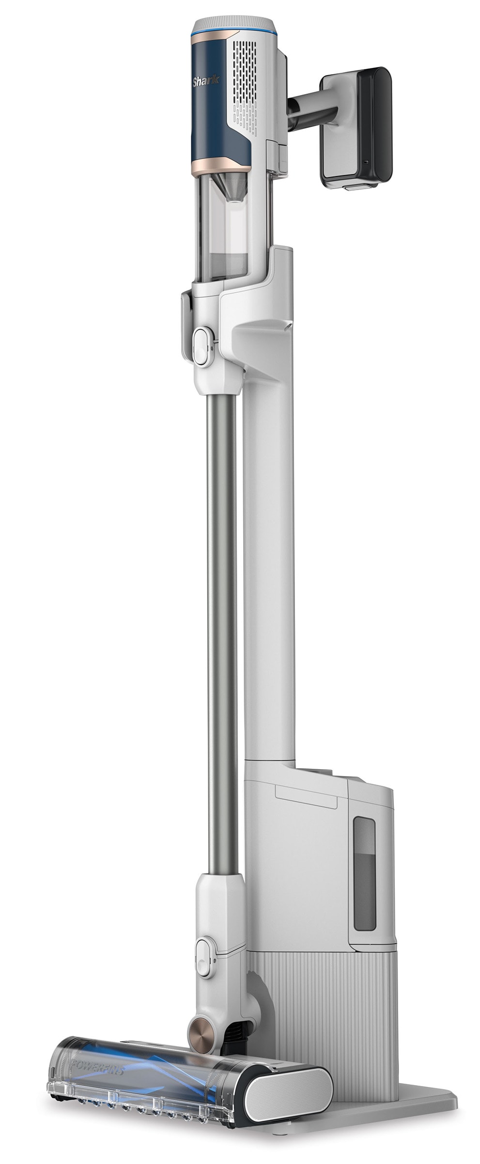 Aspirateur balai SHARK Floordetect, vidage automatique, 240W, Blanc BU3521EU
