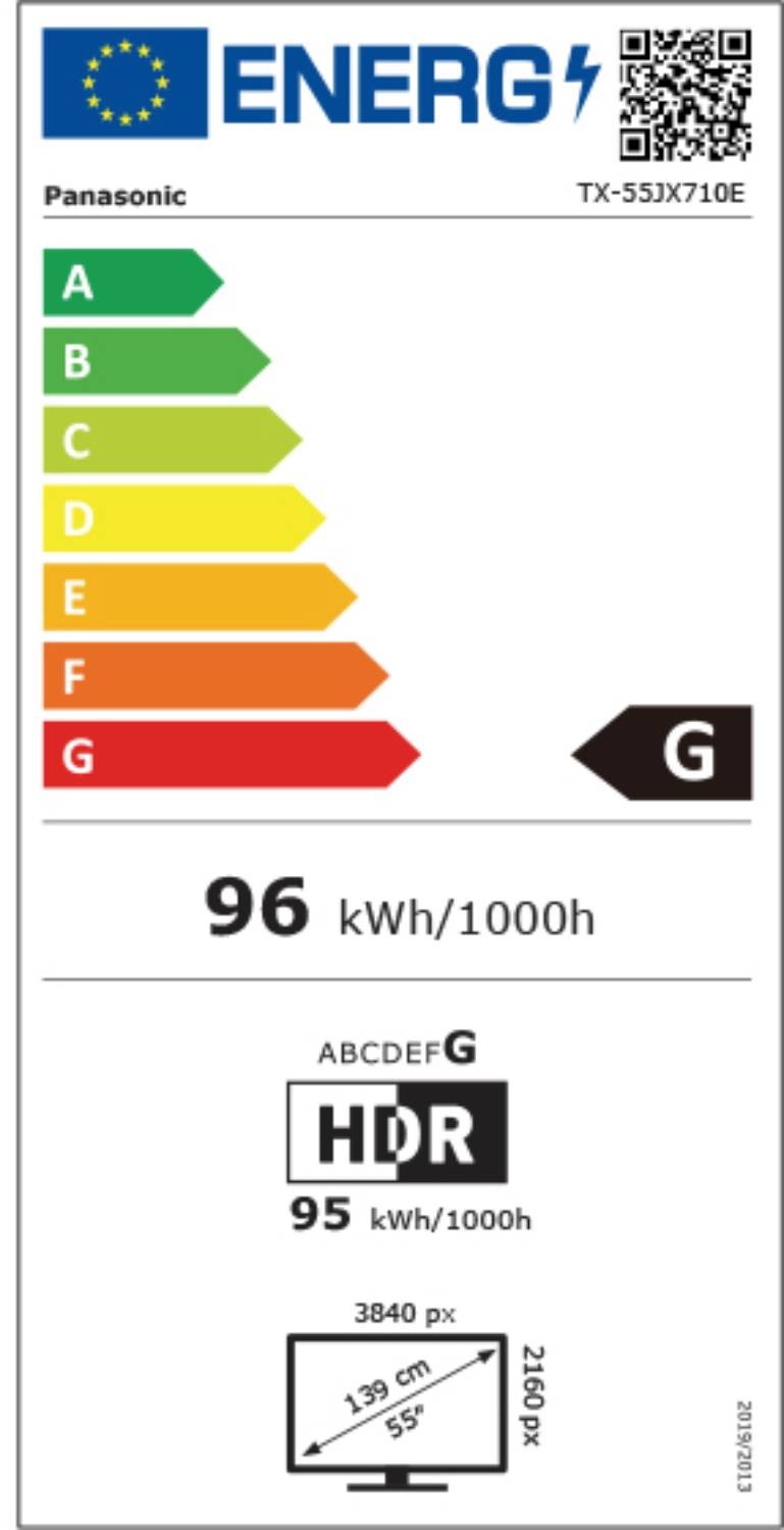 PANASONIC TV LED 4K 139 cm TV LED TX-55JX710E 4K 139 cm