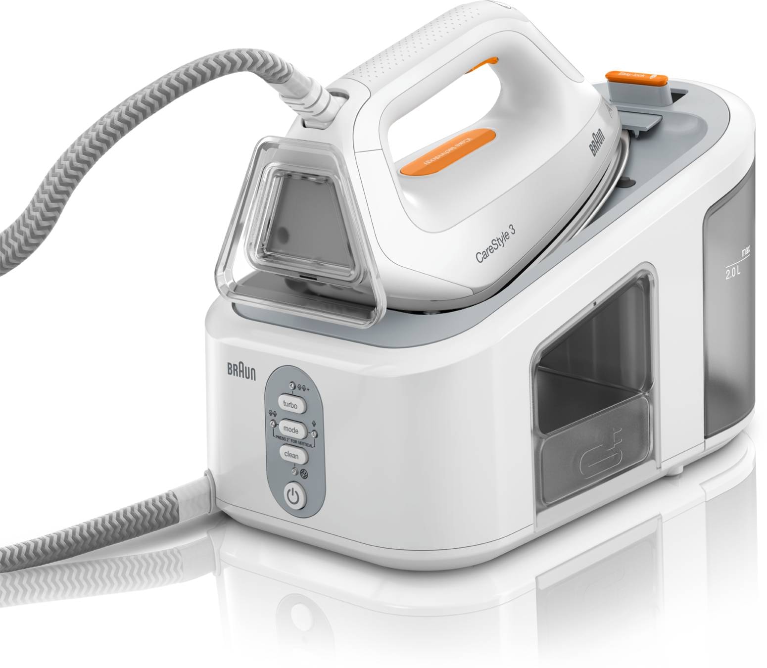 Centrale vapeur BRAUN 6 bar 120g/min Gris IS3132WH