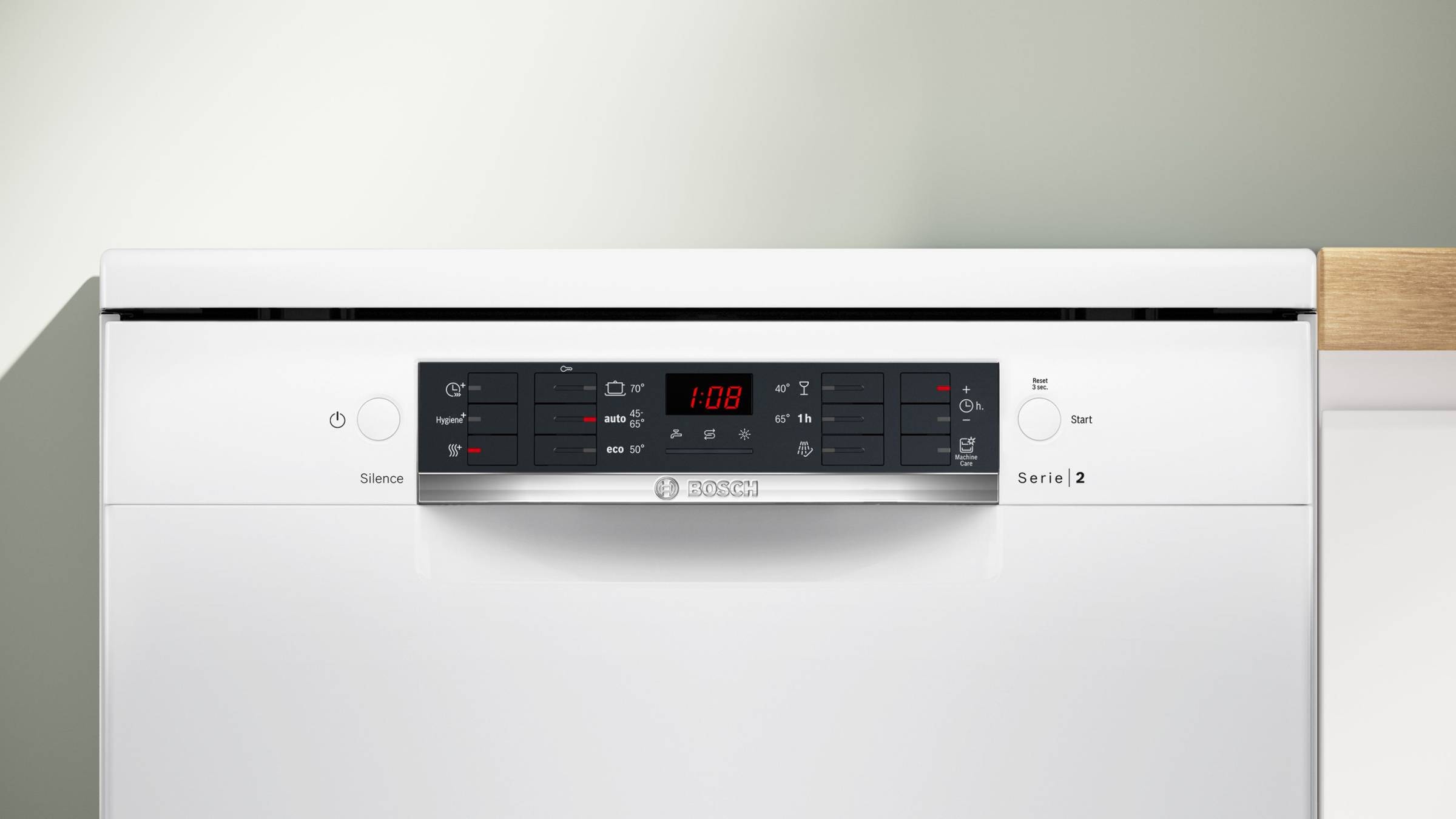 Lave vaisselle 60 cm BOSCH Série 2, 12 couverts, Blanc - SMS26AW01F Lave vaisselle 60 cm BOSCH Série 2, 12 couverts, Blanc - SMS26AW01F
