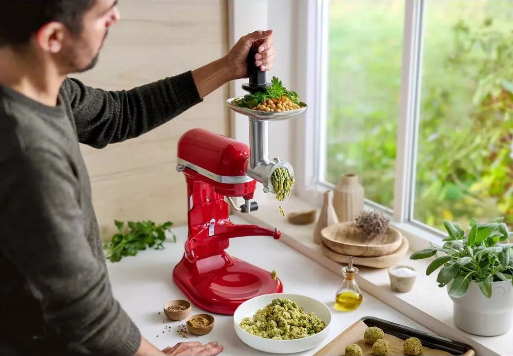 Robot pâtissier KITCHENAID 5.6L 325W Rouge - 5KSM60SPXEER/1