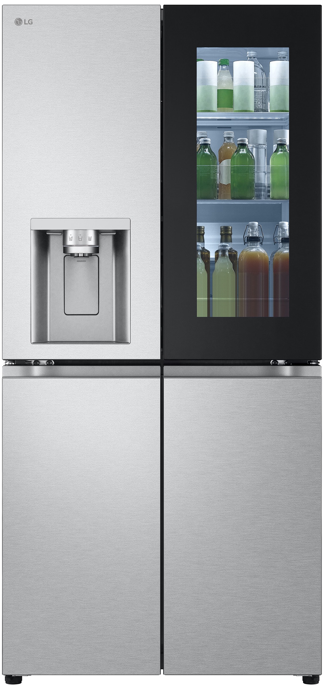 Réfrigérateur américain LG 508L No Frost Gris GMG860MBBE