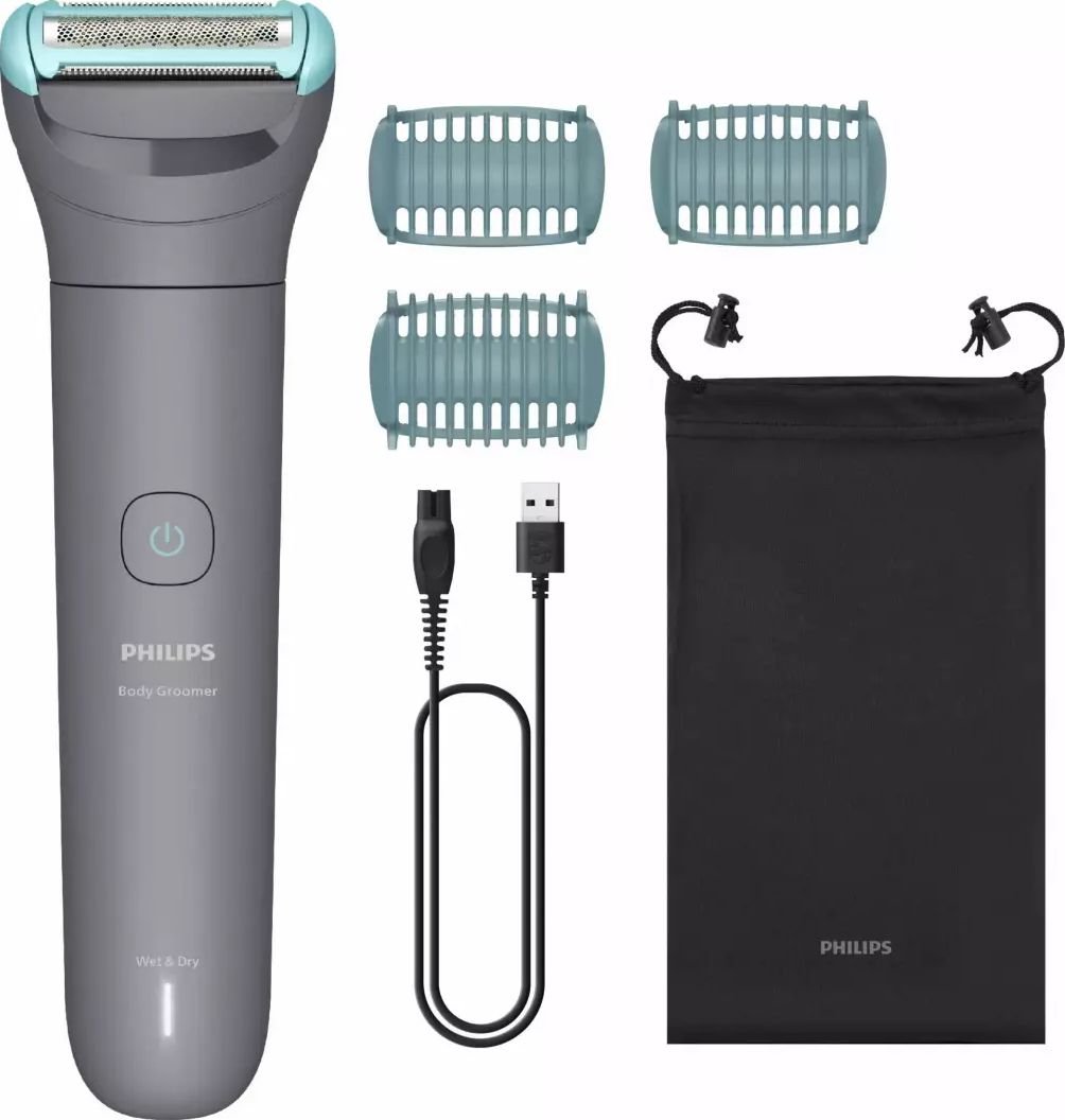 Tondeuse corps PHILIPS Wet & Dry 80min 3 sabots - BG3485/15