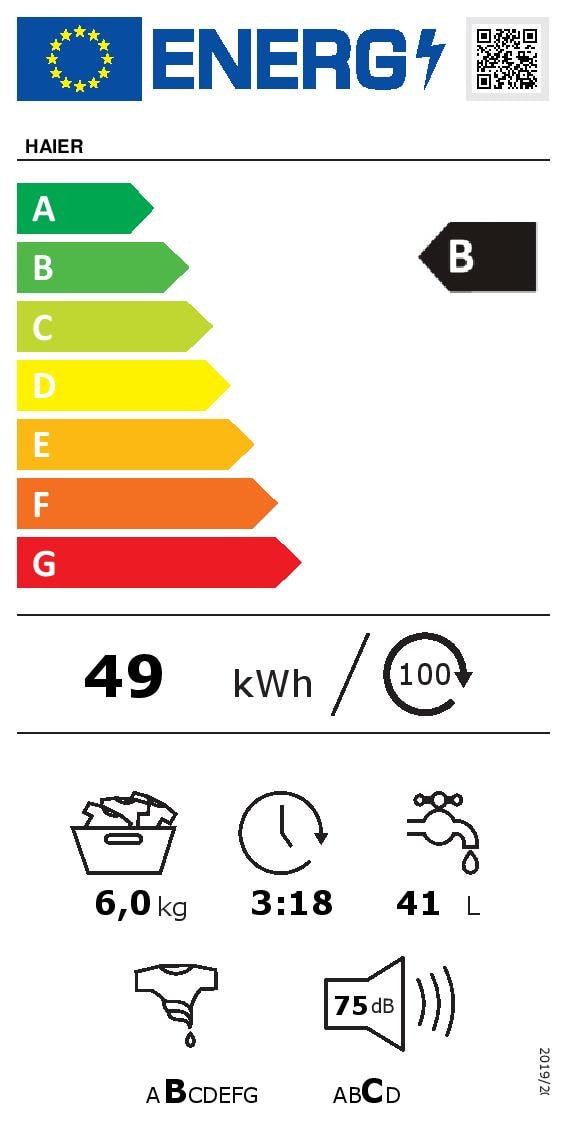Lave linge Top HAIER 6kg - RTXSGP46TMSCE-47
