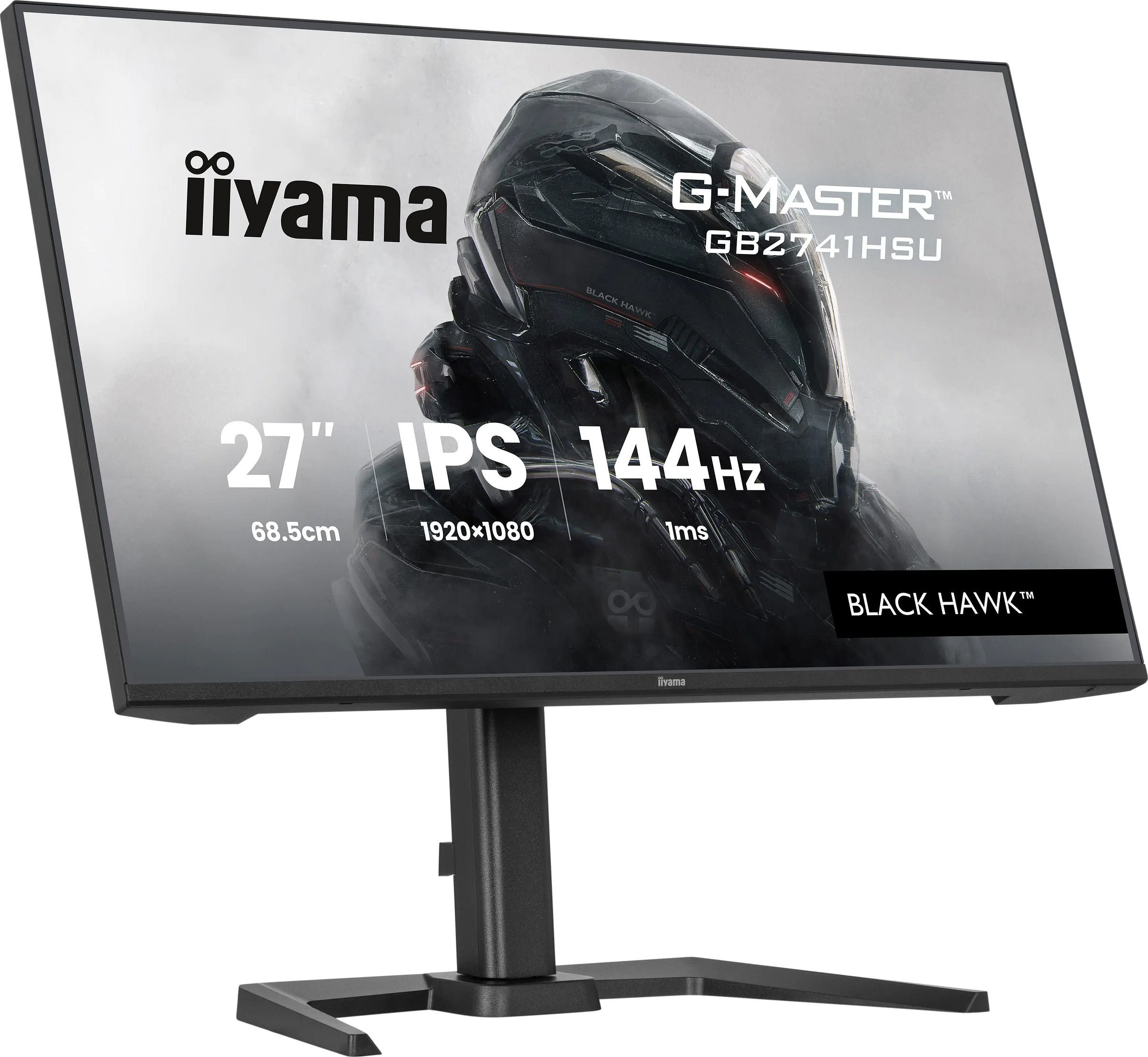 Ecran 27 pouces Full HD IIYAMA IPS HDMI DisplayPort Noir - IIGB2741HSUB1