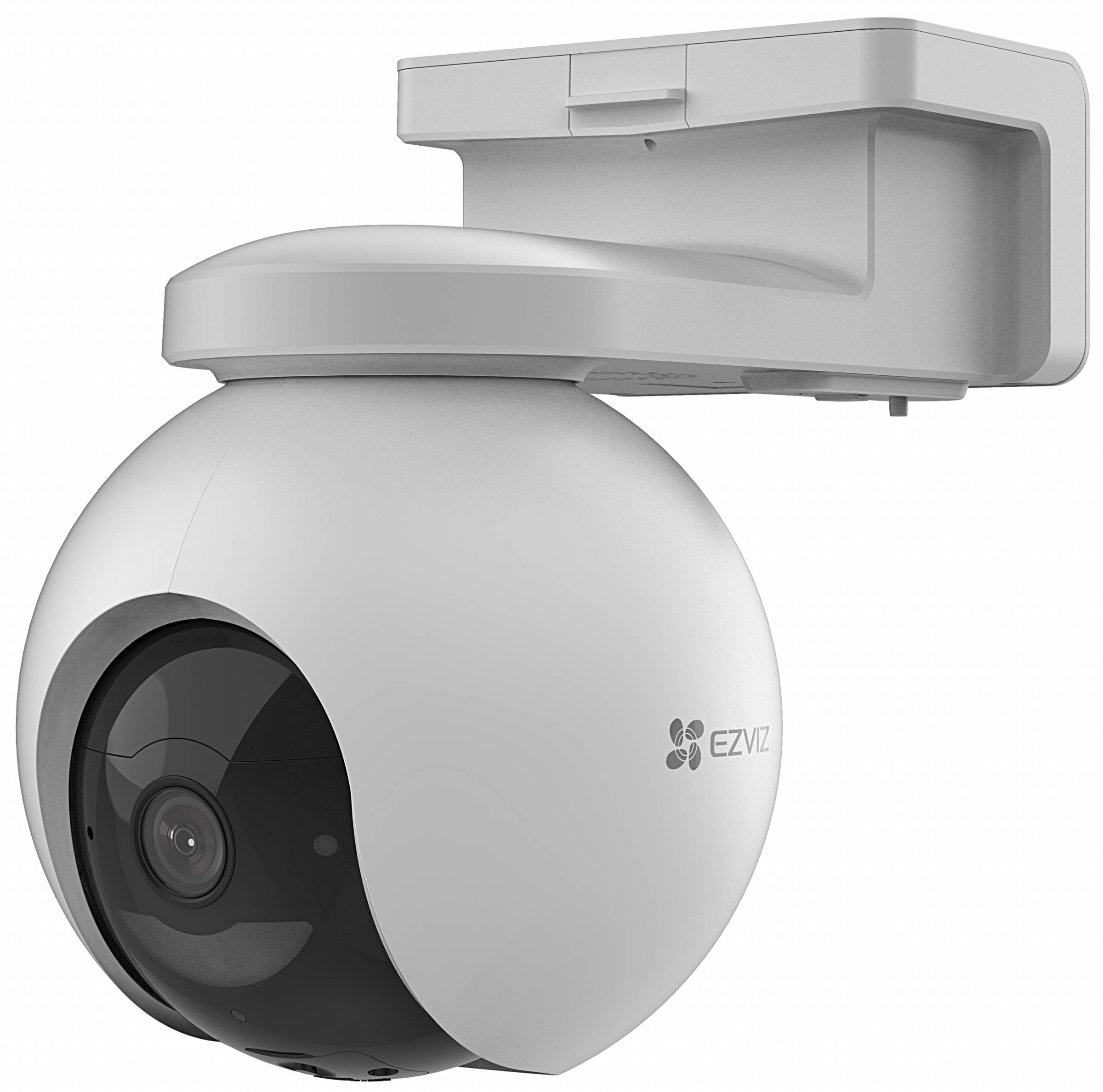 Caméra de surveillance EZVIZ 4G GPS 2K Sans fil Google Alexa Blanc EB8-4G