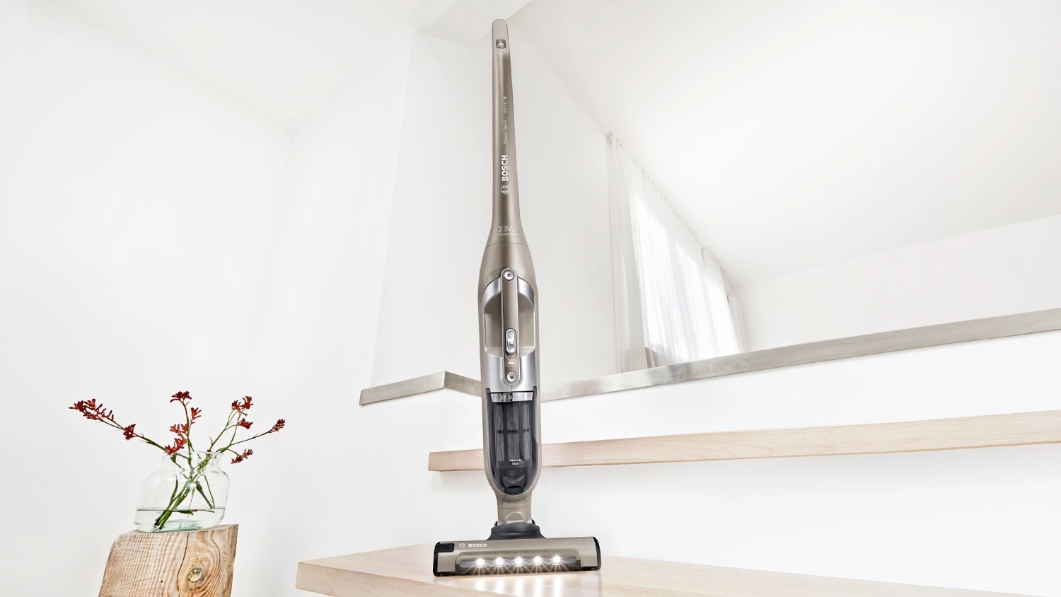 Aspirateur balai BOSCH sans fil série 4 Flexxo Gen 2 Marron - BBH3ALL23
