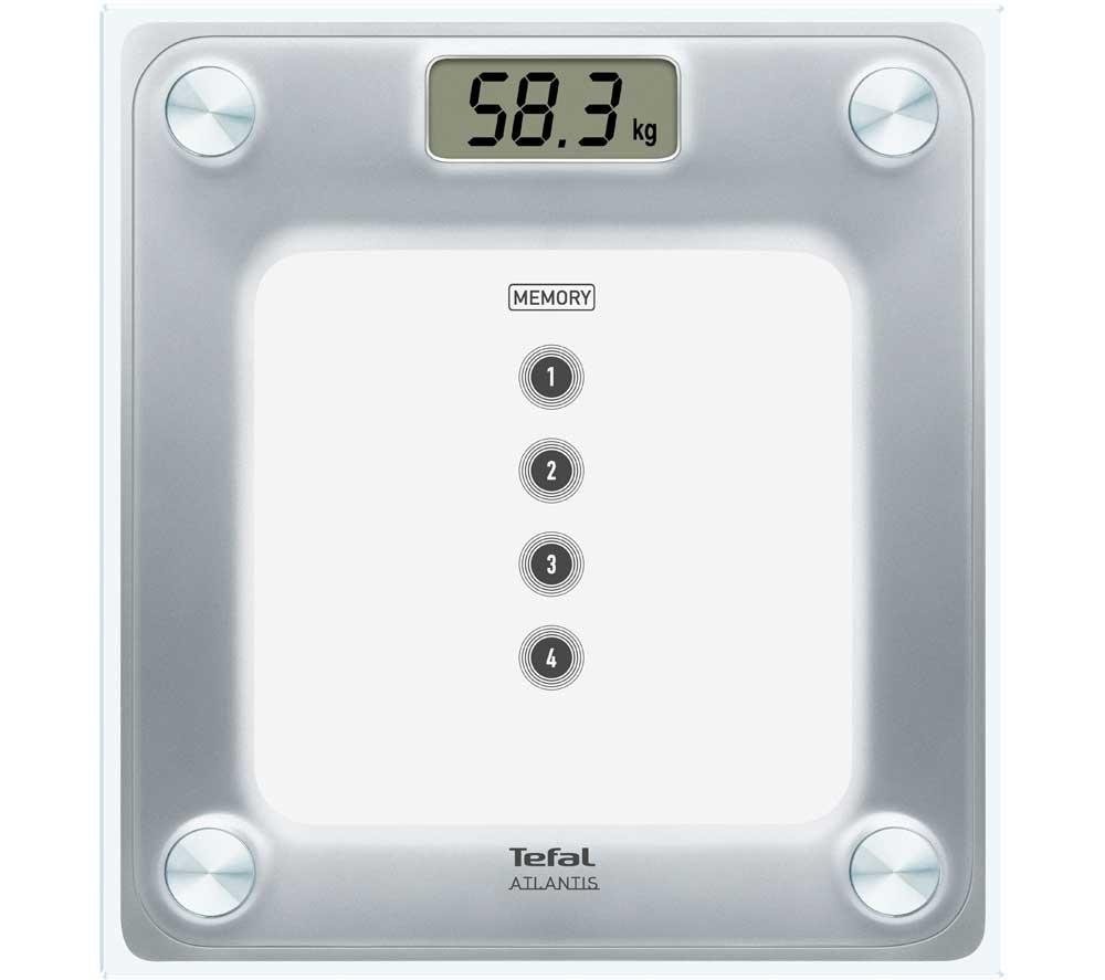Pèse personne TEFAL Fonction vocale Argent PP3020V0