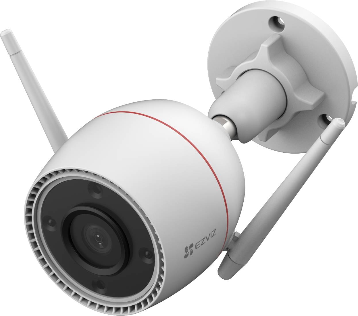 Caméra de surveillance EZVIZ 2K Vision nocturne couleur Défense active H3C-2K