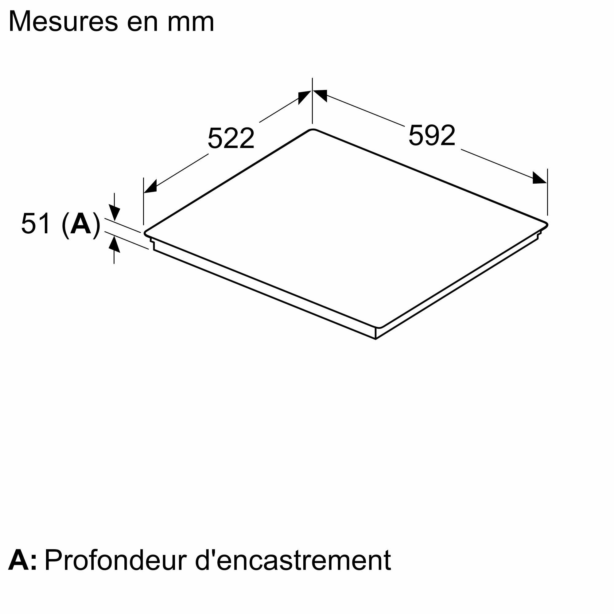 Plaque induction BOSCH Série 6 4 Foyers 60cm 7400W Noir - PIE631HB1E Plaque induction BOSCH Série 6 4 Foyers 60cm 7400W Noir - PIE631HB1E