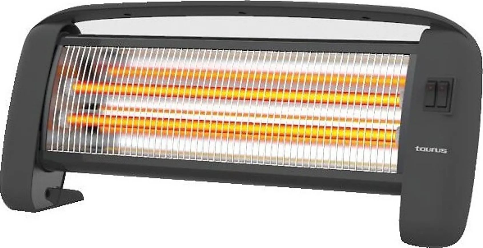 Radiateur rayonnant TAURUS ALPATEC 1200W Noir PR2SLIM