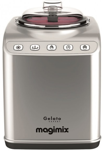 Sorbetière MAGIMIX 2x2L Inox Groupe froid intégré 11680
