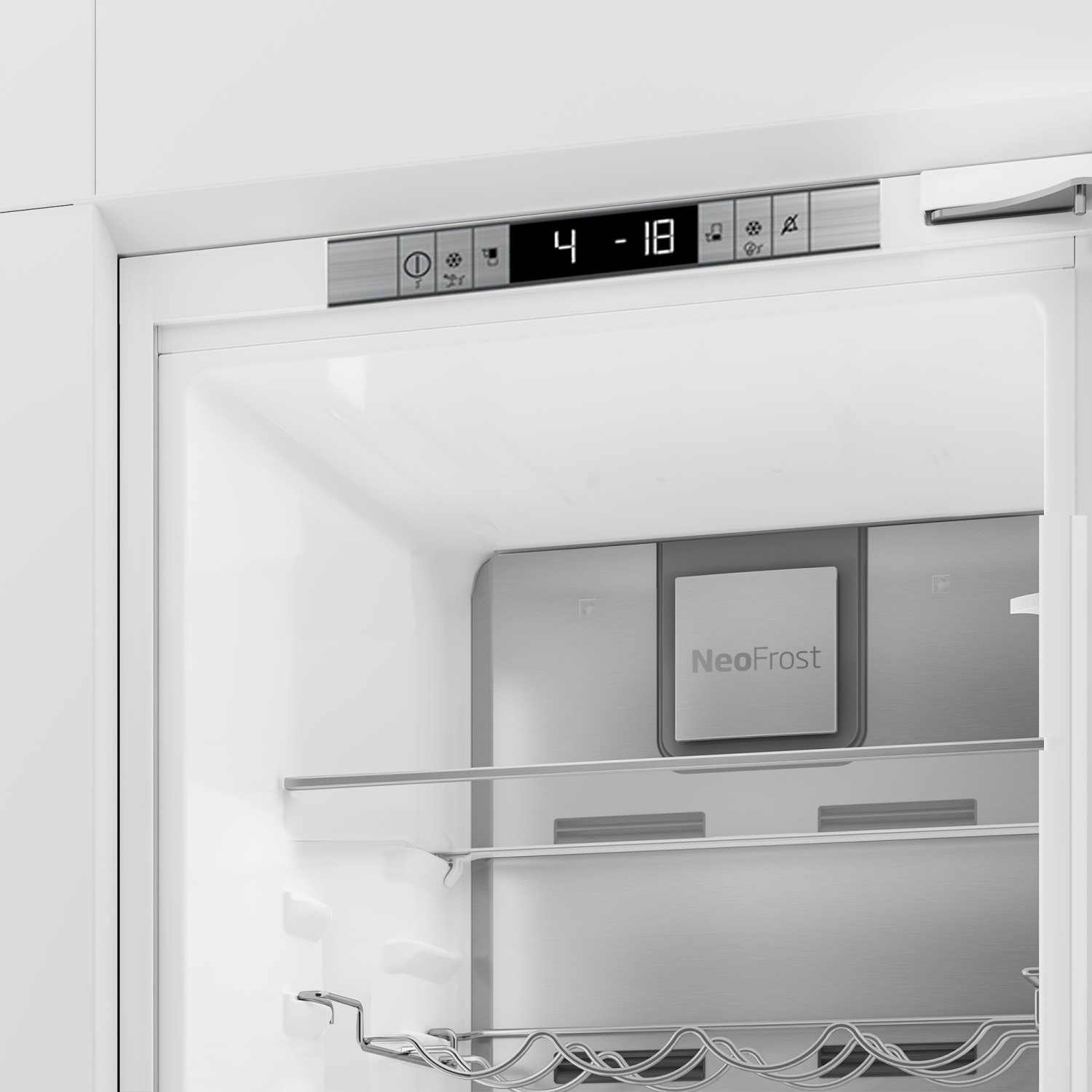 Réfrigérateur congélateur encastrable BEKO , Froid No Frost, 254L - BCNA275E4SN