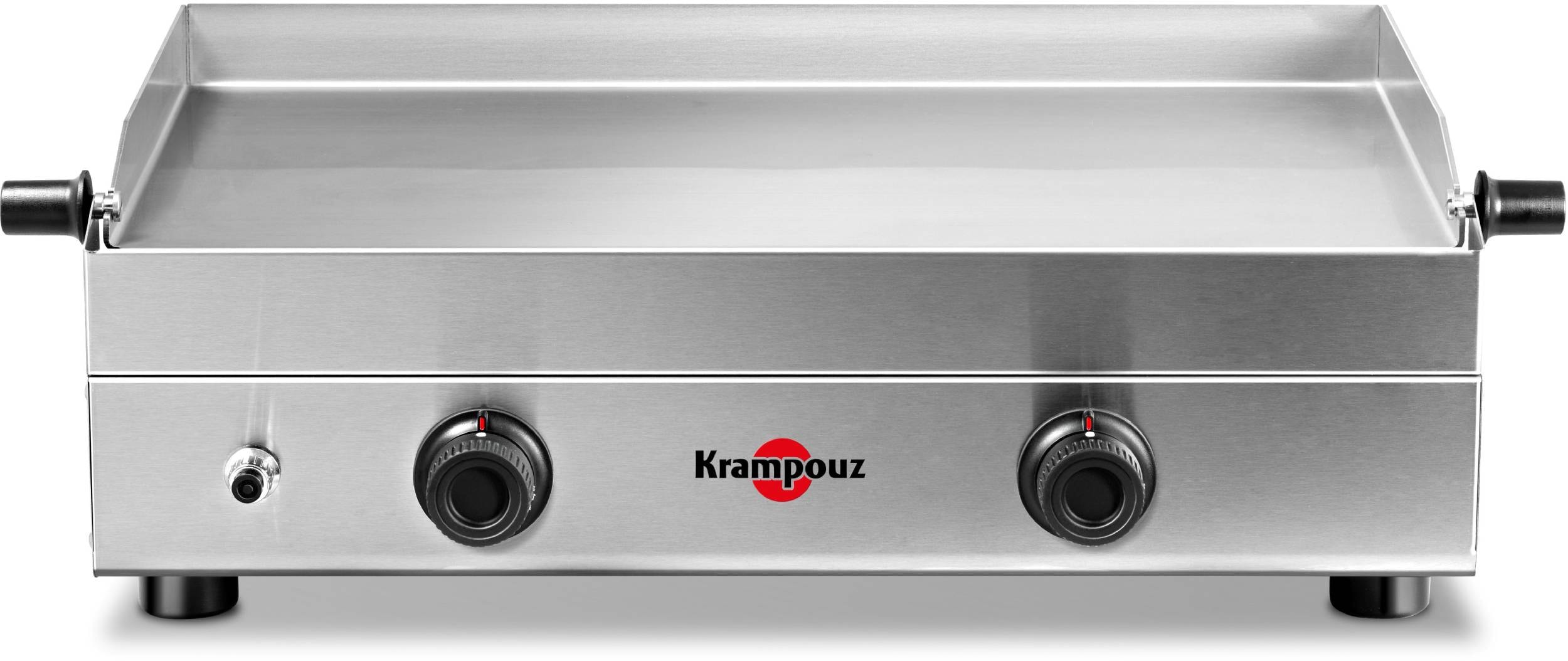 Plancha gaz KRAMPOUZ 64x33cm 8 personnes Acier inoxydable PFSV2MA-KR