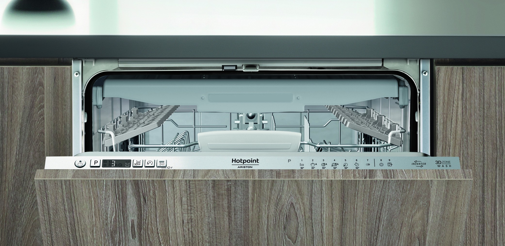 Lave vaisselle tout integrable 60 cm HOTPOINT 14 couverts - HI5030WEF