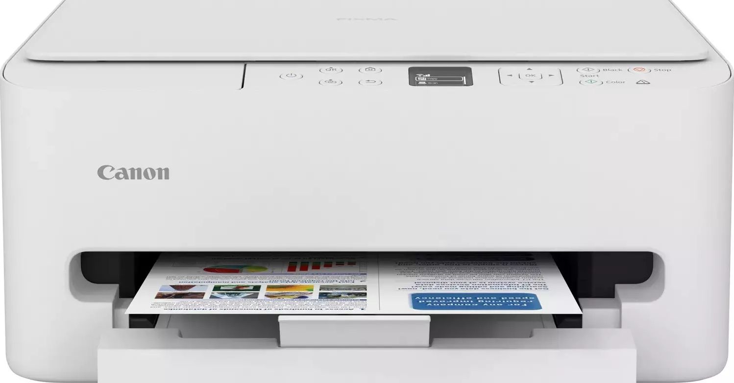 Imprimante multifonction jet d'encre CANON Recto-Verso Wi-Fi Blanc - TS6550IWH