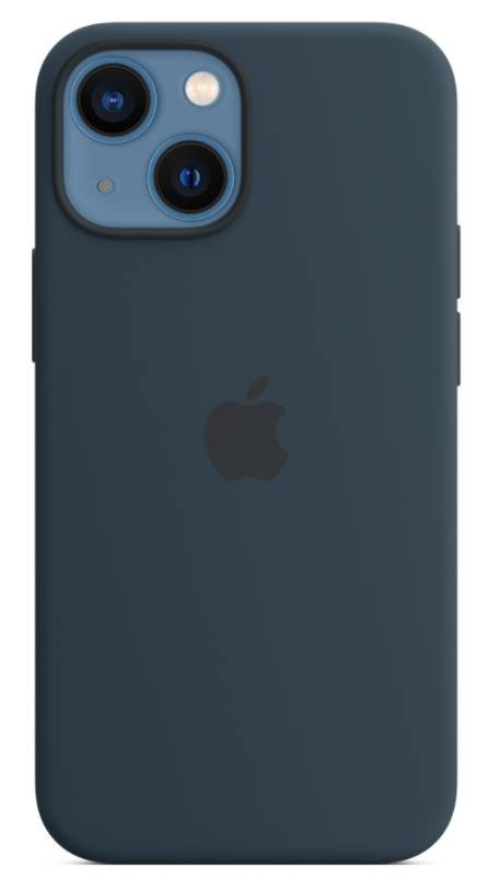 APPLE Coque iPhone 13 Mini silicone Bleue - MM213ZM/A