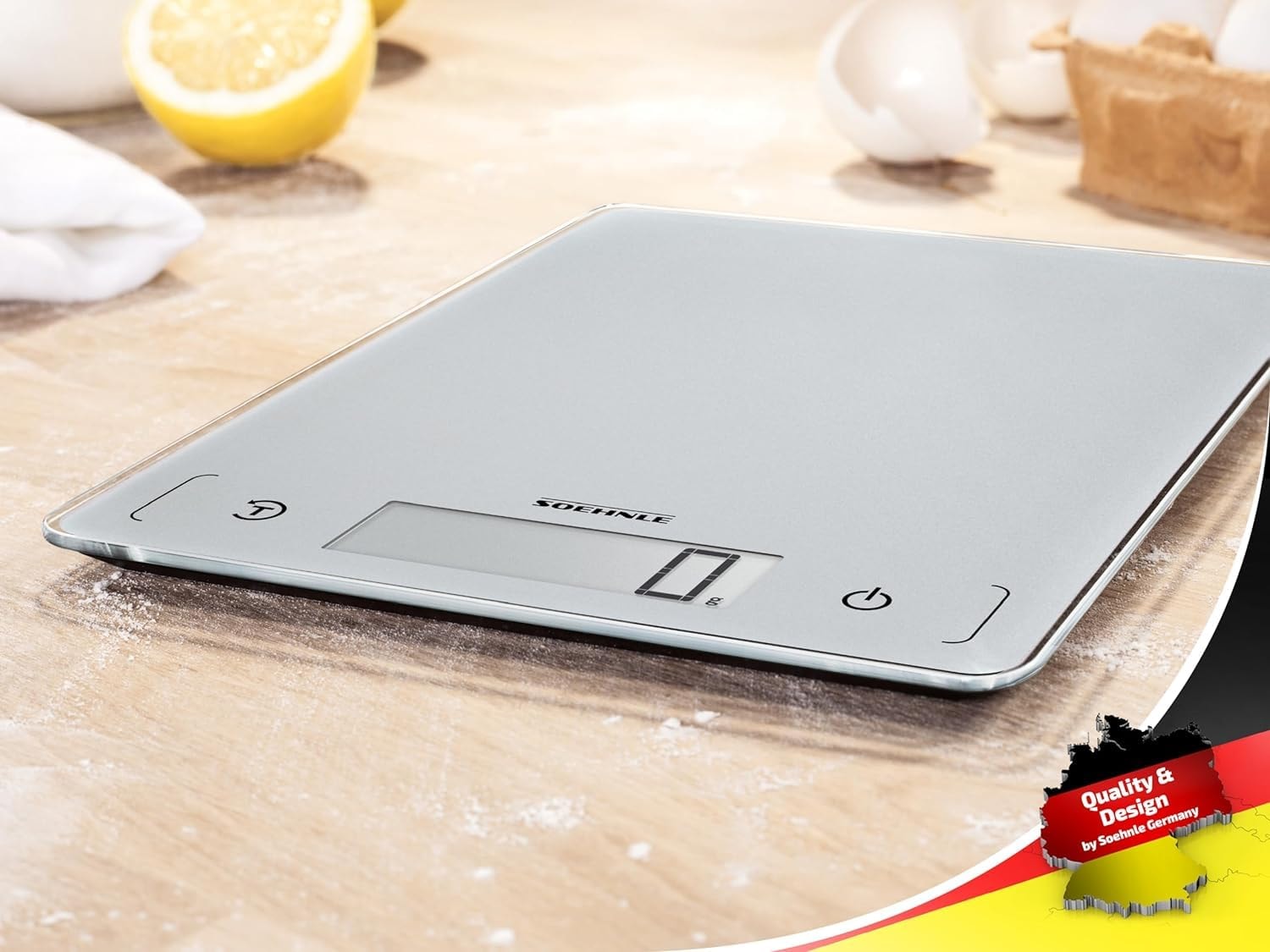 Balance de cuisine SOEHNLE 10kg Verre Tare - 61504