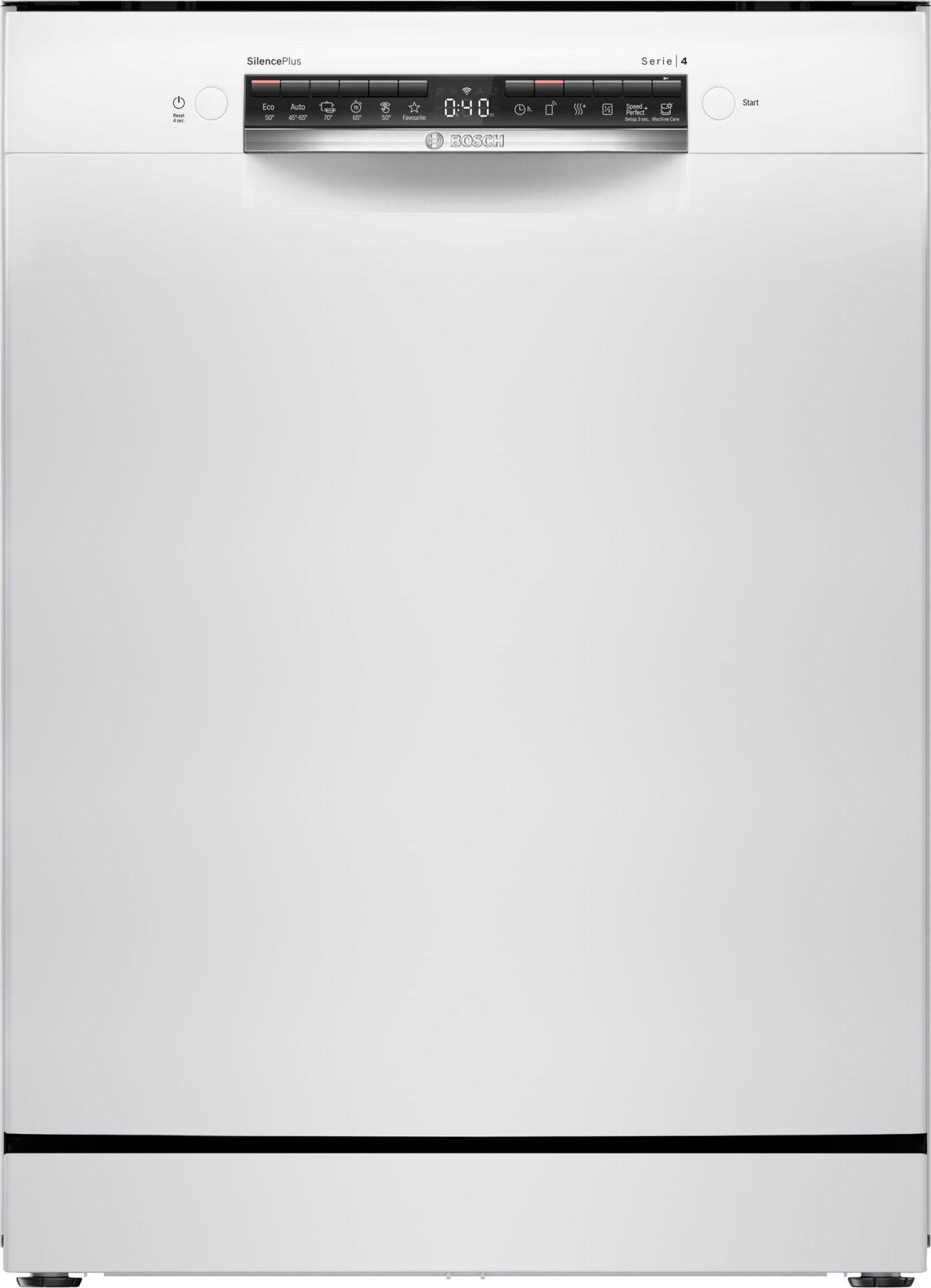 Lave vaisselle 60 cm BOSCH Connecté 14 couverts 44dB Blanc SMS4HMW08E