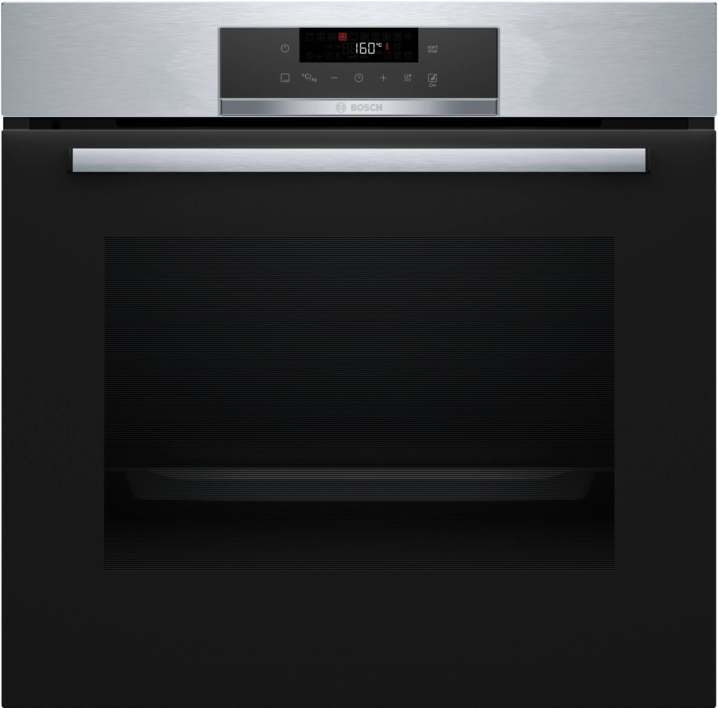 Four encastrable pyrolyse BOSCH Chaleur tournante 71L Noir HBA171BS4F