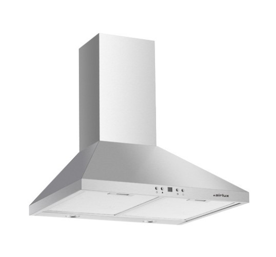 Hotte decorative murale AIRLUX 72db 60cm Inox - AHP675IX