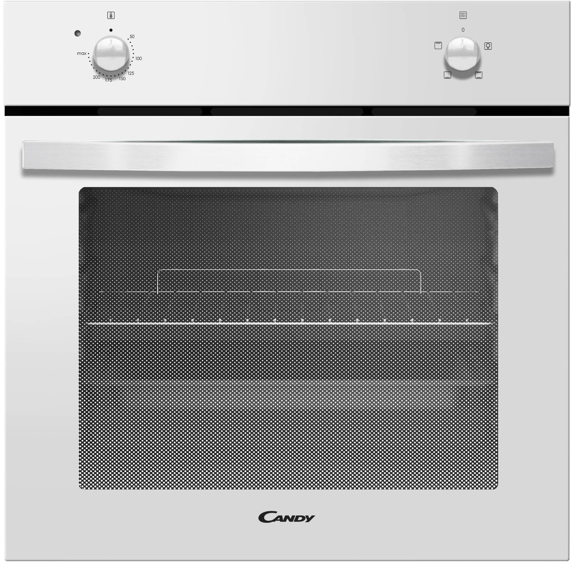 Four encastrable émail lisse CANDY Convection naturelle 70 L Blanc FIDCB100