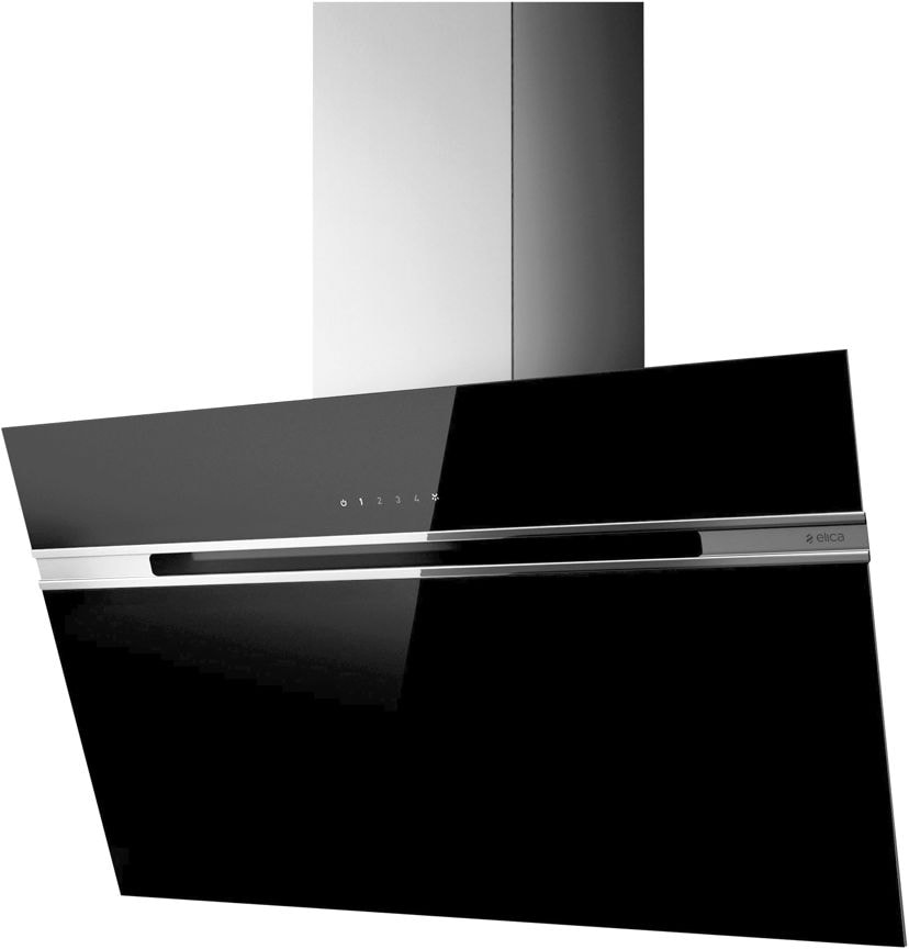 Hotte decorative murale ELICA 90cm 69dB Noir STRIPEBLA90LX