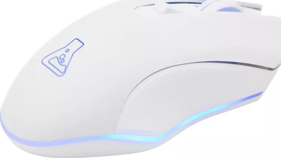 Souris gamer THE G-LAB 125Hz Sans fil 6400 DPI Blanc KULT-HELIUM-WL-W