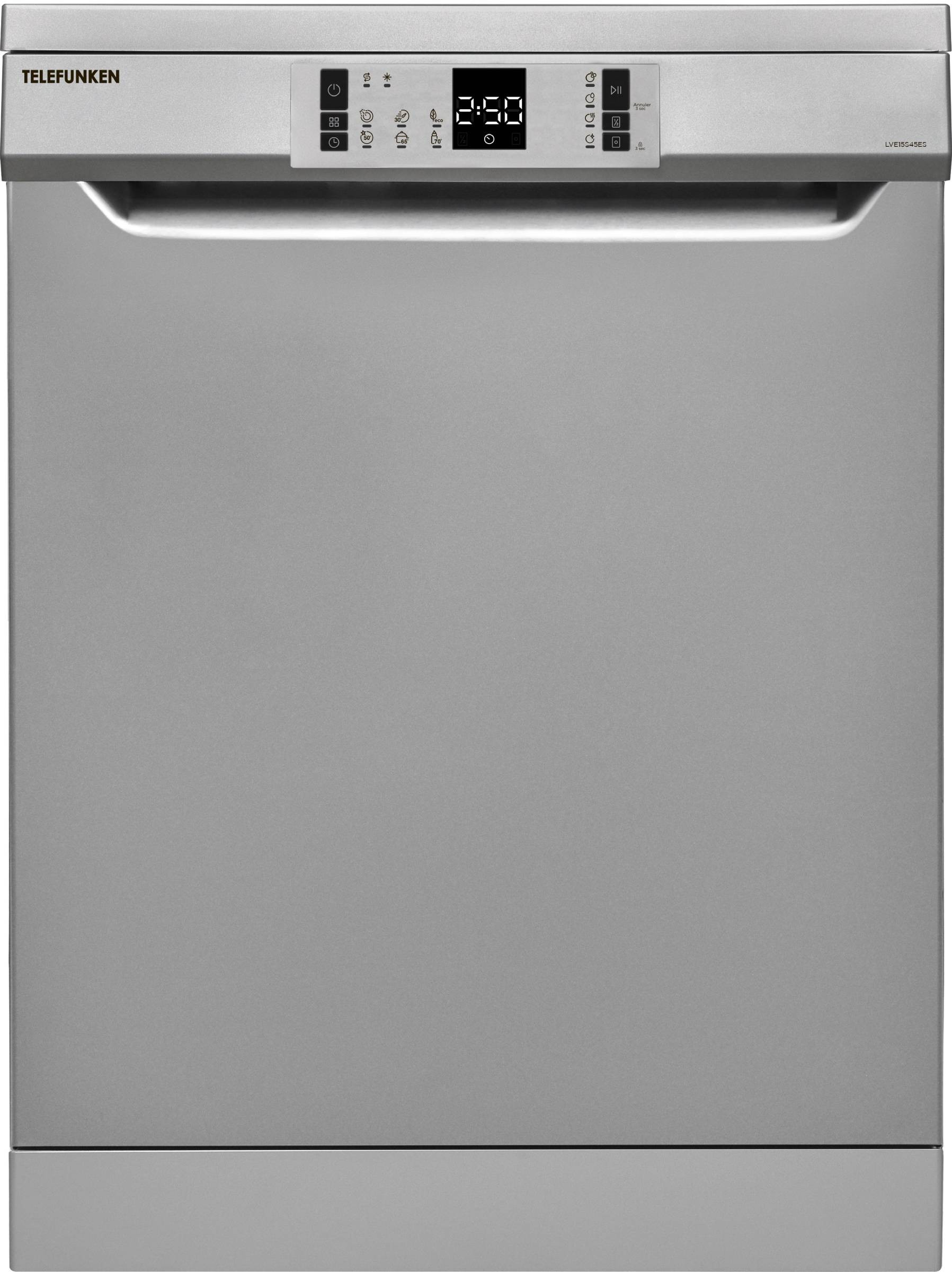 Lave vaisselle 60 cm TELEFUNKEN Ecotray 15 couverts LVE15S45ES
