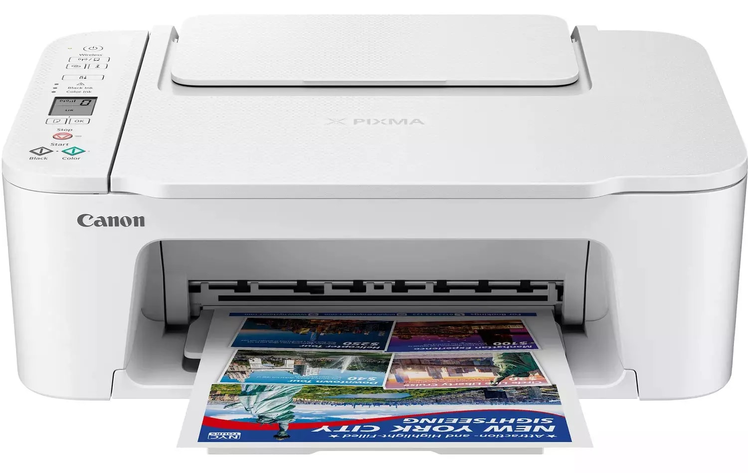 Imprimante multifonction jet d'encre CANON Wi-Fi Cloud Fax Blanc - TS3751I