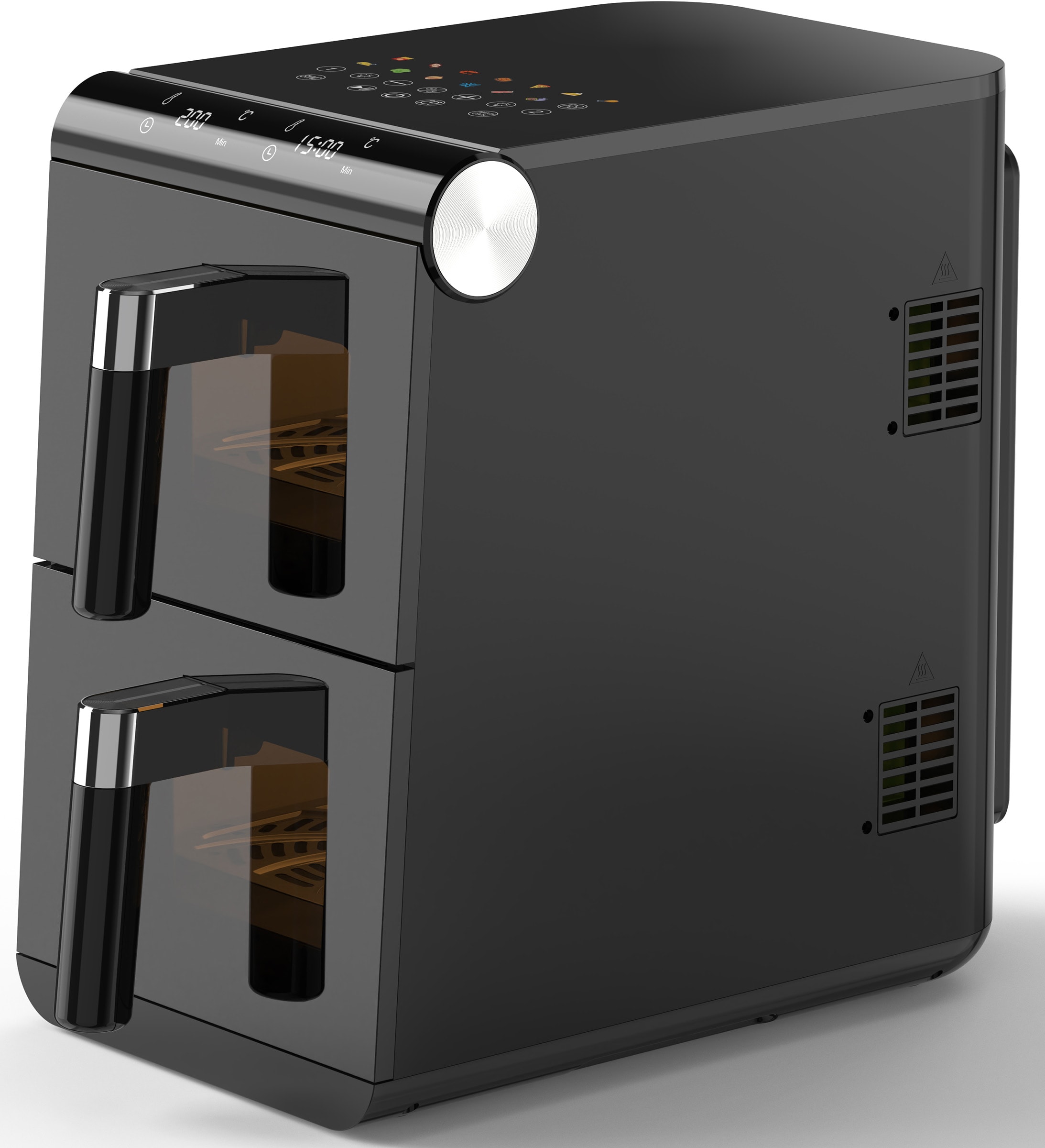 Friteuse sans huile PURELEC AirFryer 11L 1700W Double compartiment - AF169