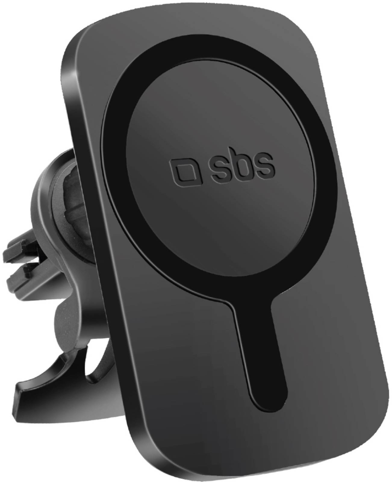 SBS Support smartphone Support de voiture pivotant avec chargeur sans fil pour iPhone compatible avec MagSafe  SUPAUTO-PIVOTANT