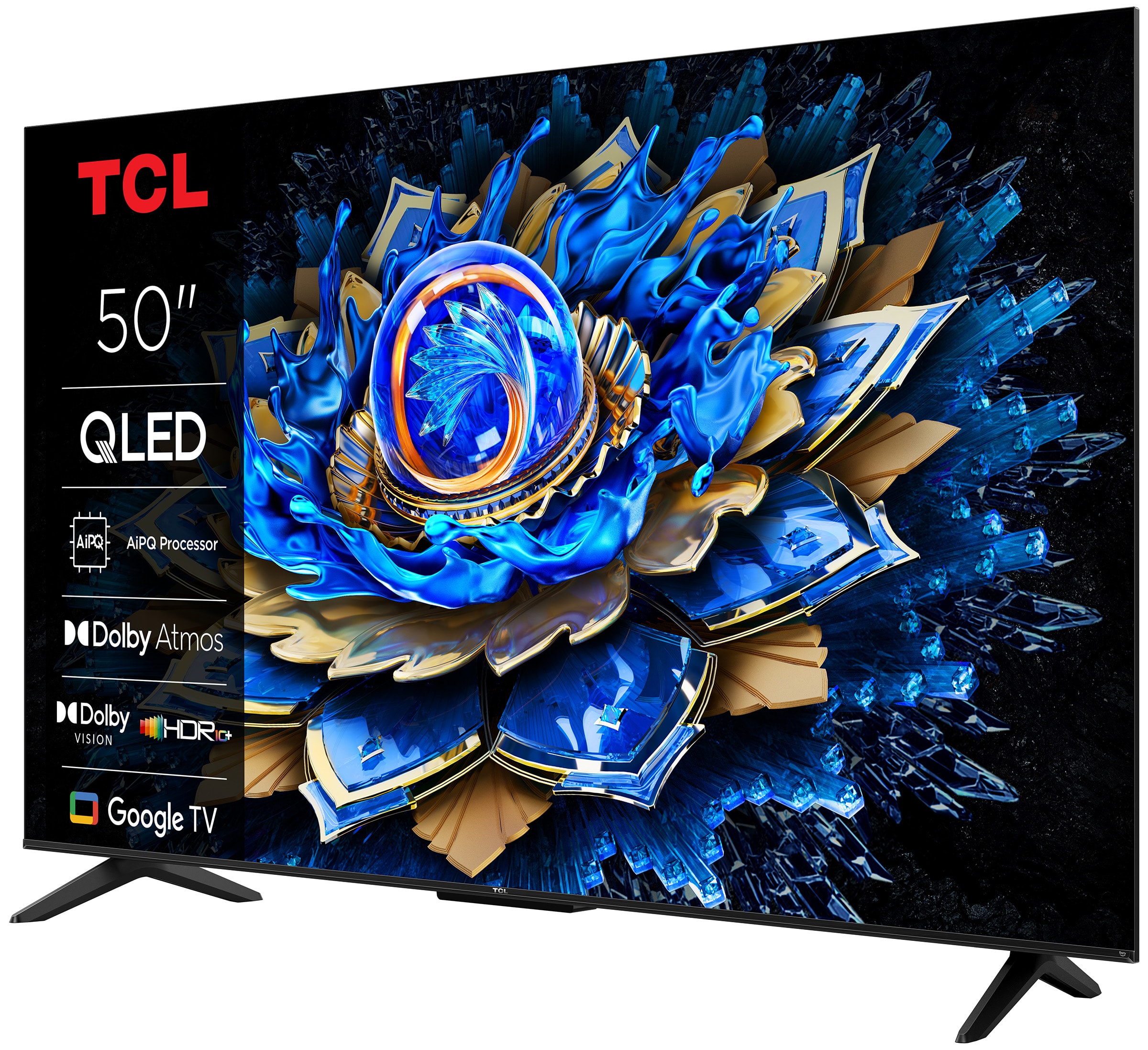 TV QLED 4K 126 cm TCL , Google TV, 50" - 50T69C TV QLED 4K 126 cm TCL , Google TV, 50" - 50T69C
