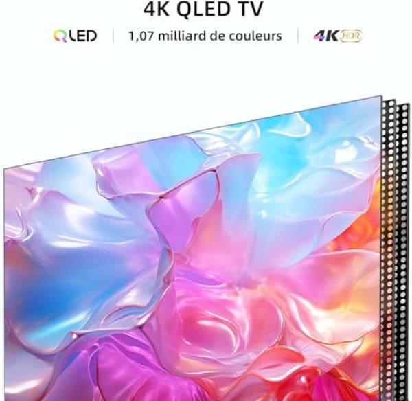 CHIQ TV QLED 4K 126 cm Ultra HD Smart TV 50" - U50QM8V