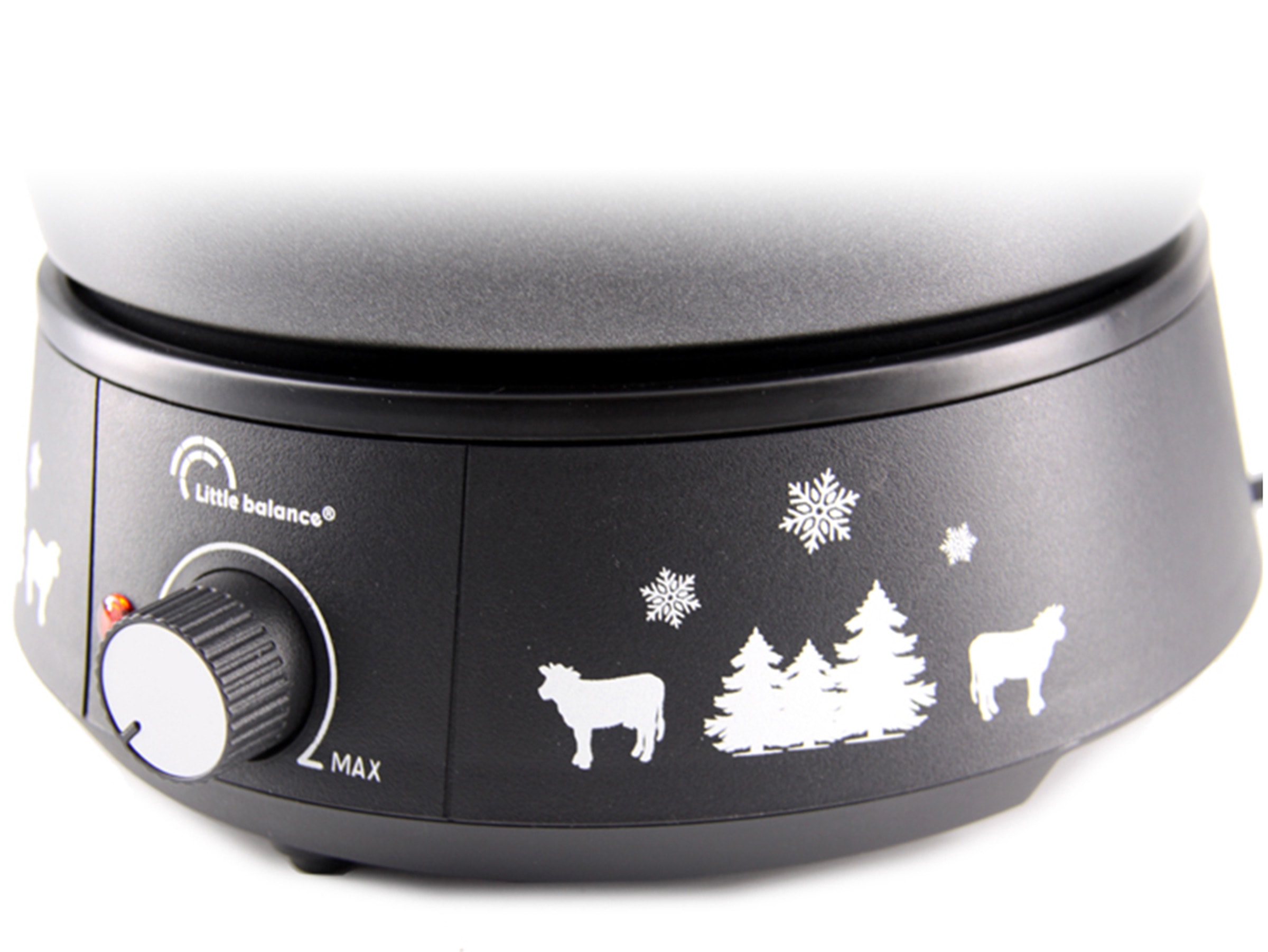 Fondue LITTLE BALANCE 8 personnes 1500W 2L Noir - 8690