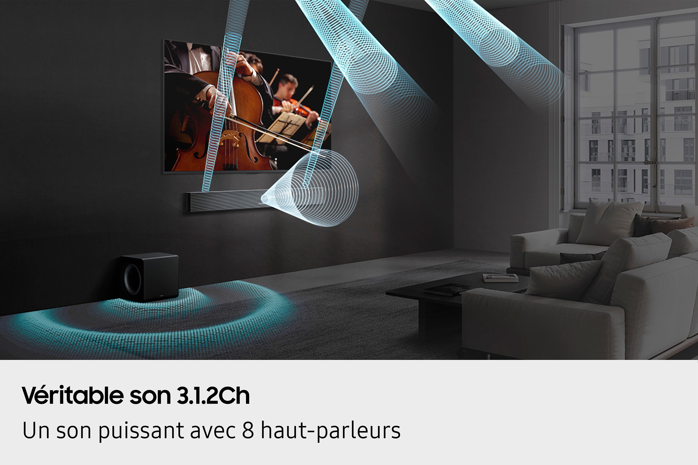 Barre de son SAMSUNG - HW-QS710F Barre de son SAMSUNG - HW-QS710F
