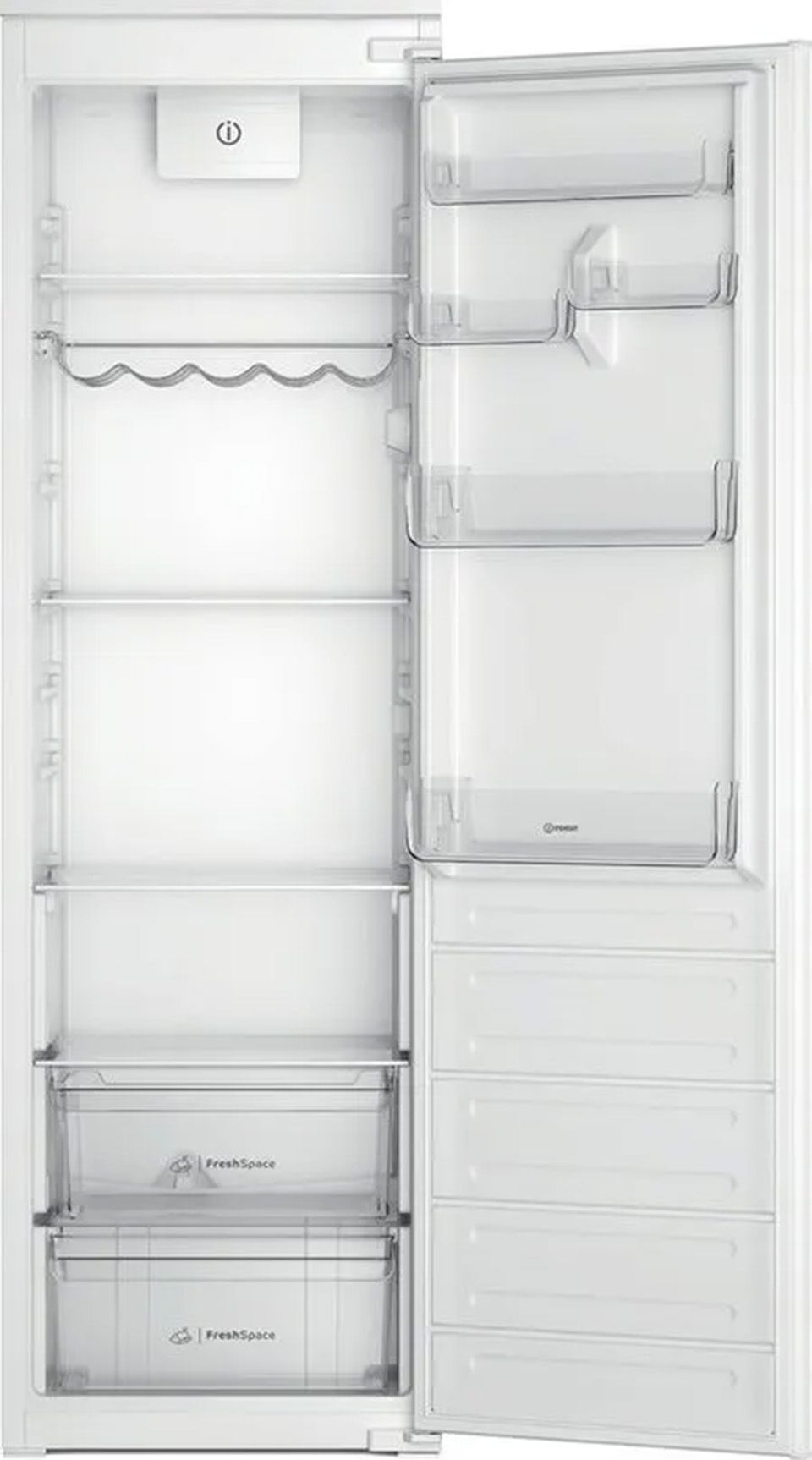 Réfrigérateur encastrable 1 porte INDESIT 306L Froid brassé Blanc - INSD18A031B1FR